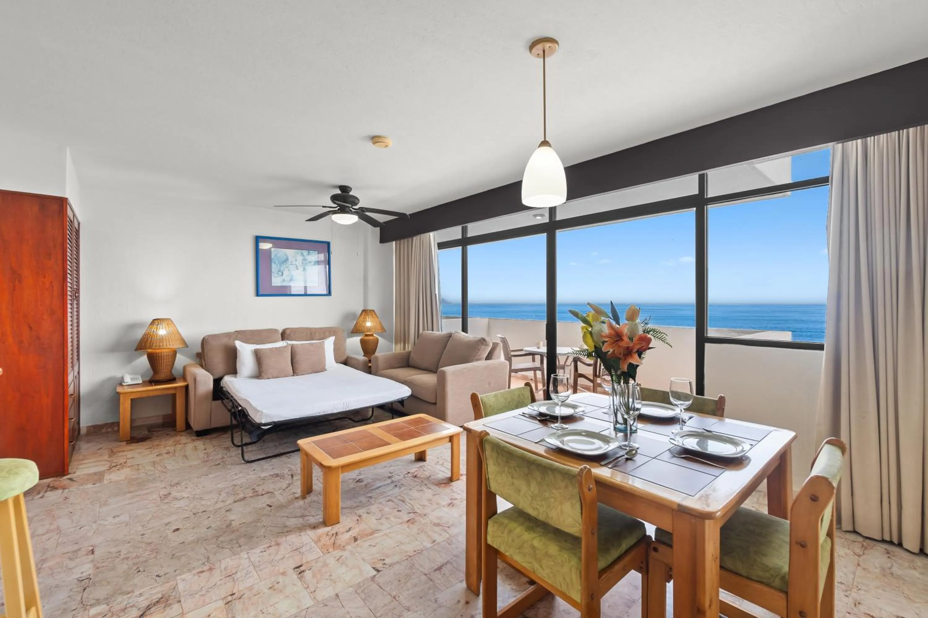 One Bedroom Ocean Front Suite in Costa Sur Resort & Spa