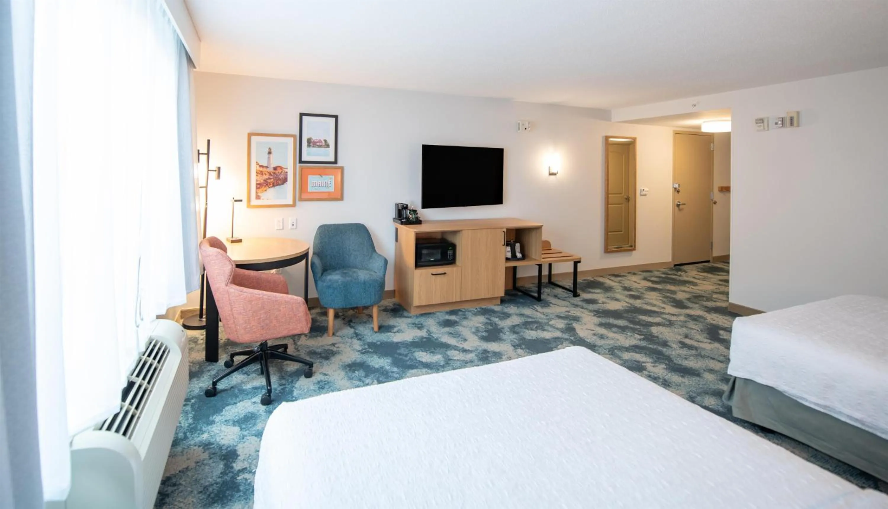 Queen Room with Two Queen Beds - Mobility Access/Non-Smoking in Hampton Inn Presque Isle