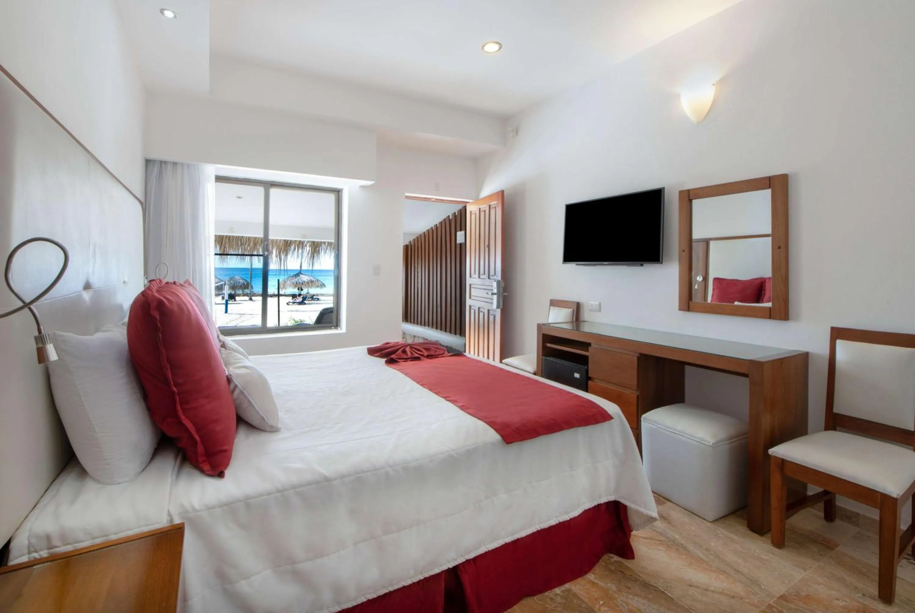 Bungalow Ocean with One King Bed, Non-Smoking - single occupancy in Viva Dominicus Beach by Wyndham, A Trademark All Inclusive