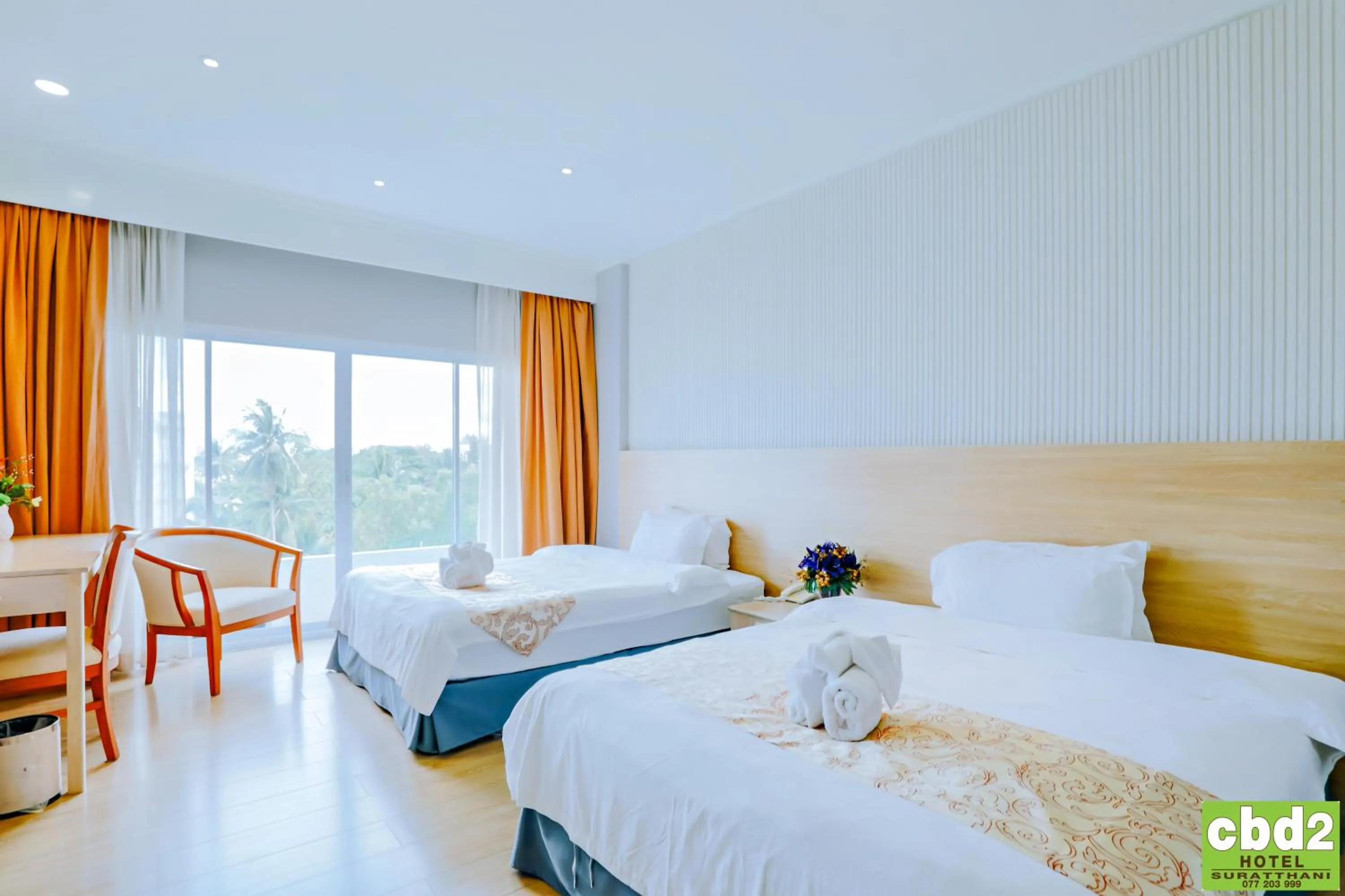 Superior Twin Room in CBD 2 Hotel