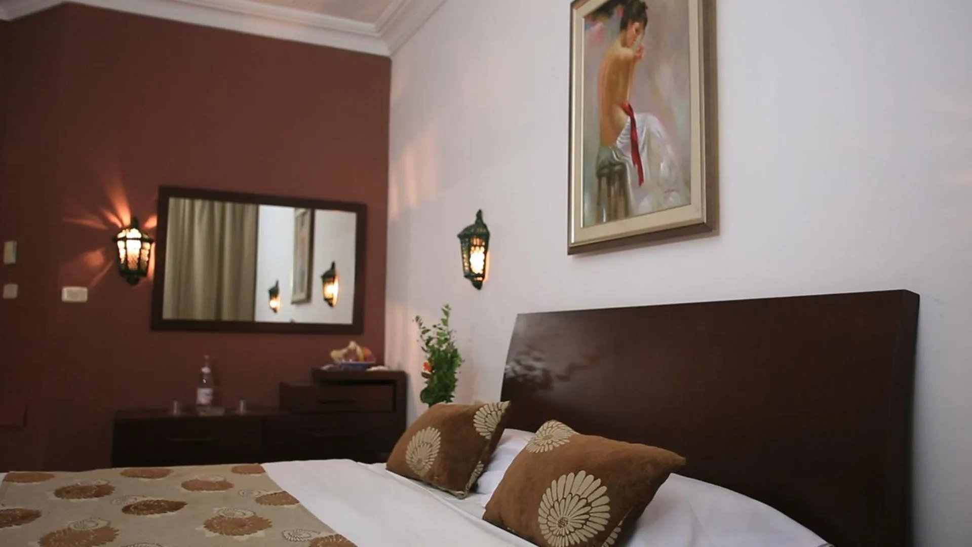 Standard Single Room in Hotel Les Palmiers