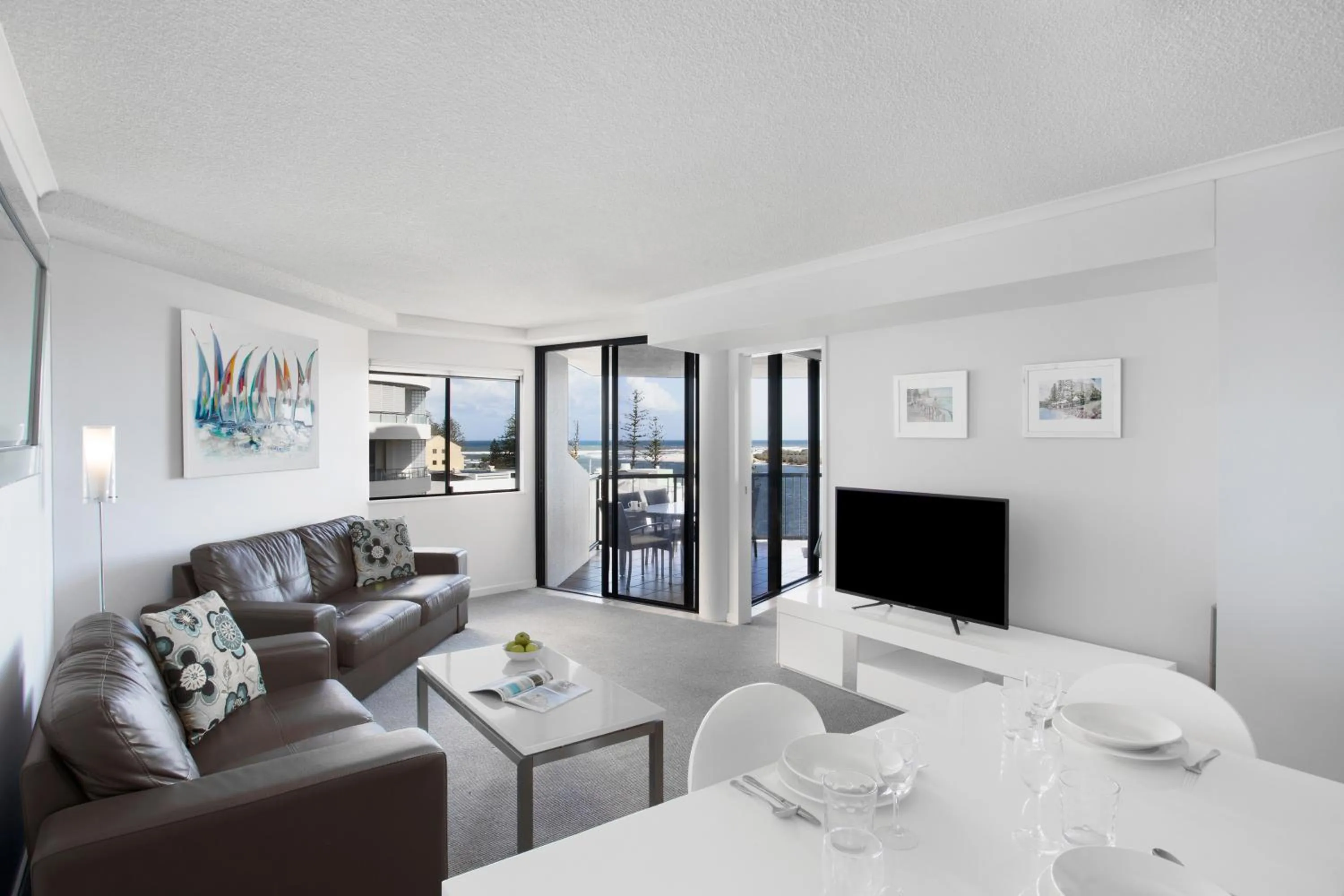 Two-Bedroom Apartment with Water View in BreakFree Grand Pacific