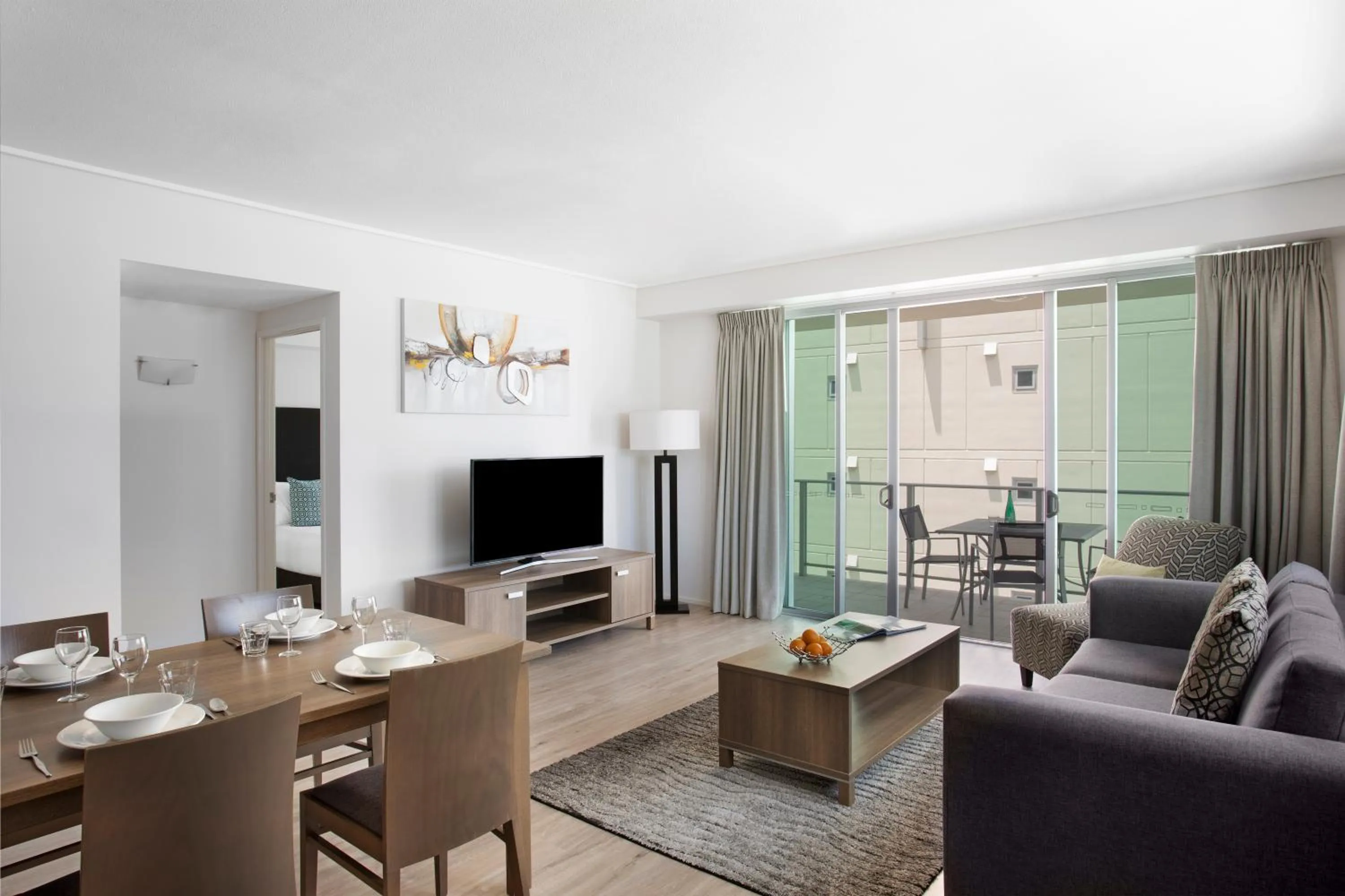 Two-Bedroom Interconnecting Room with Two Bathrooms in Mantra Trilogy