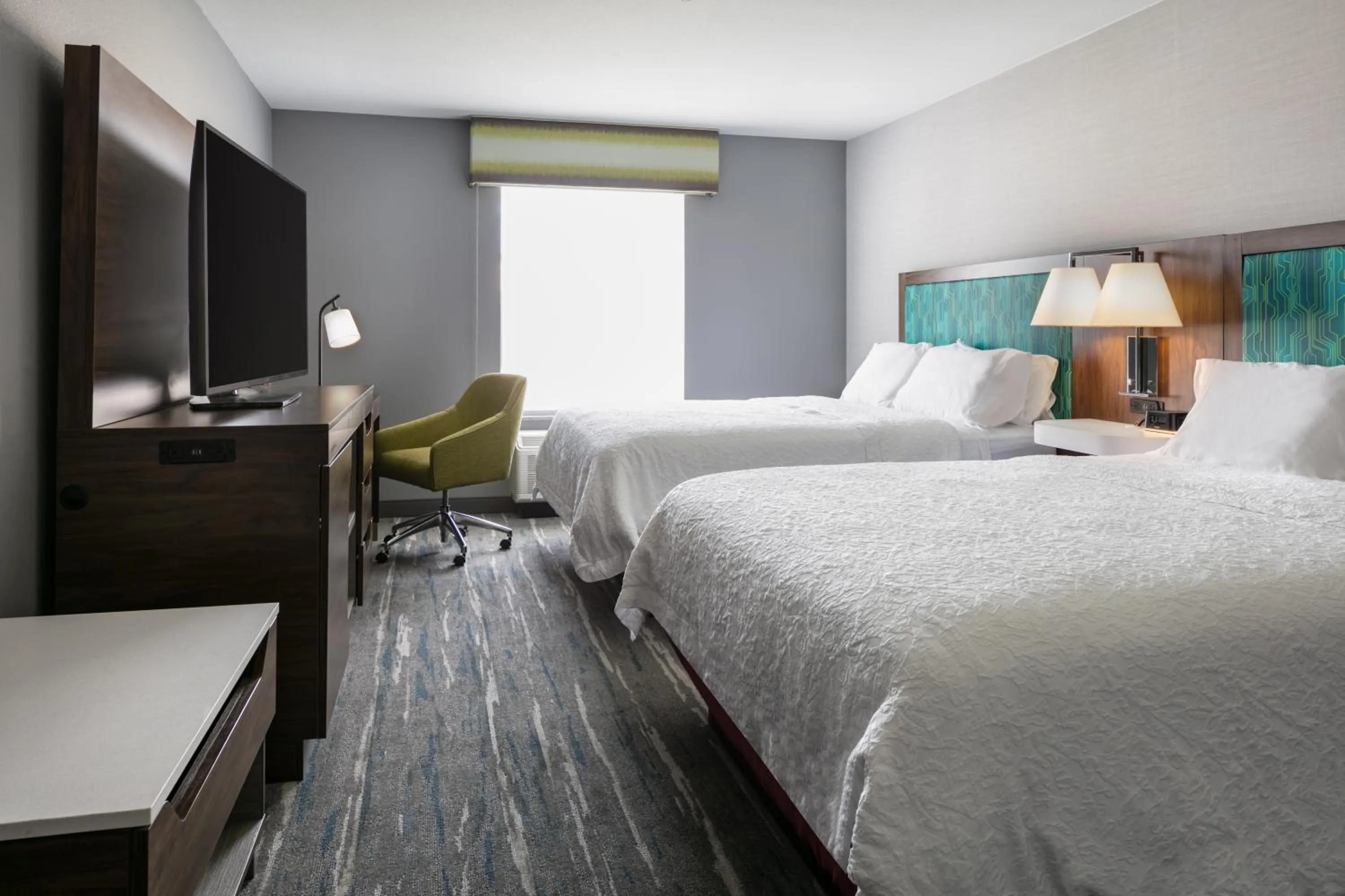 Room with Two Queen Beds - Non-Smoking in Hampton Inn & Suites Grafton