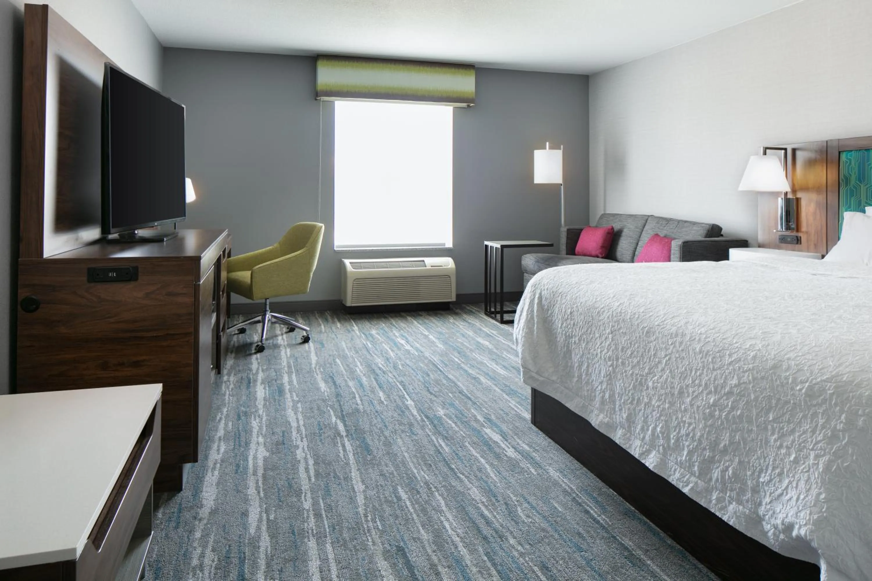 King Room with Accessible Tub - Mobility and Hearing Access/Non-Smoking in Hampton Inn & Suites Grafton