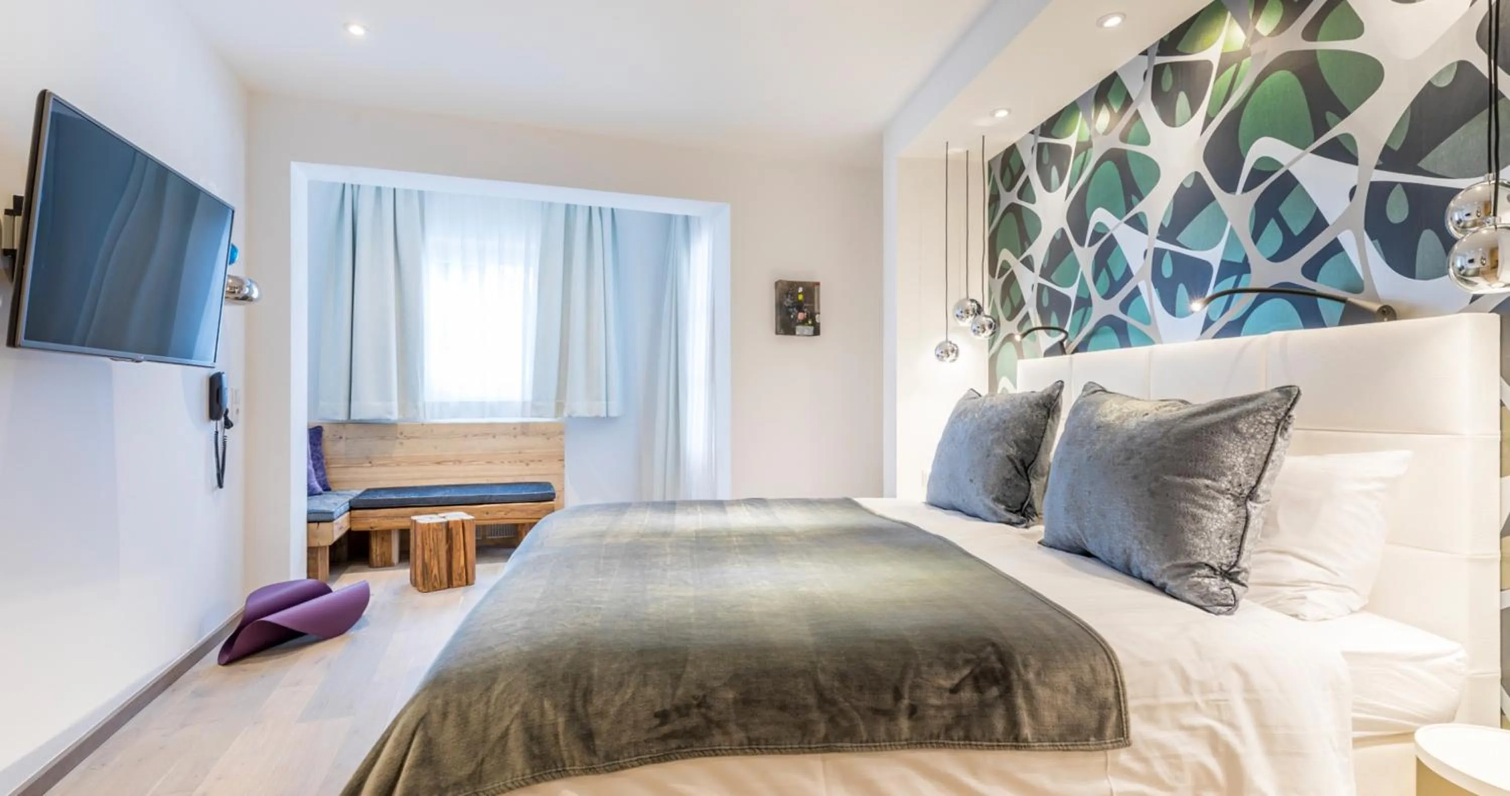 Deluxe Double Room with Balcony in Hotel Flachauerhof