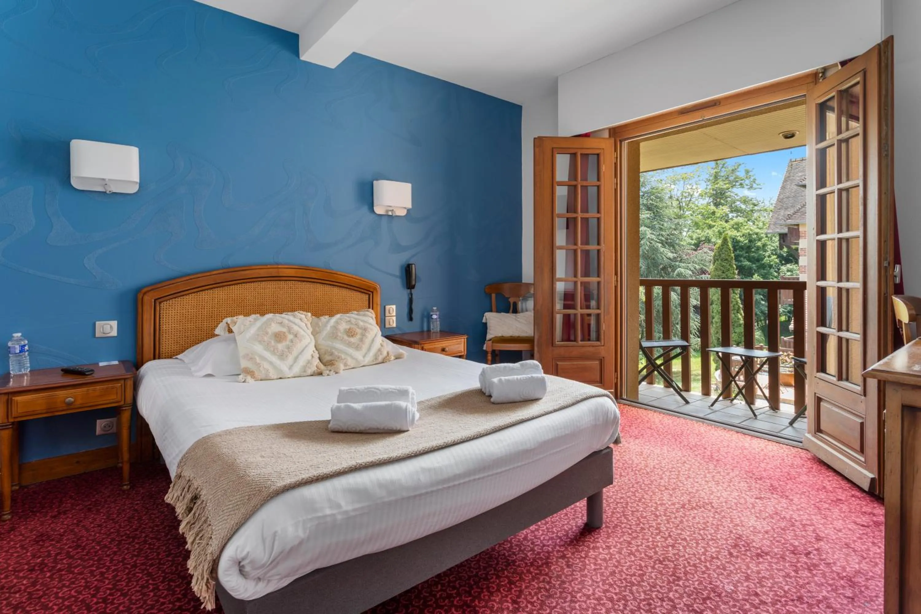 Double Room with Balcony in Hôtel Le Romantica