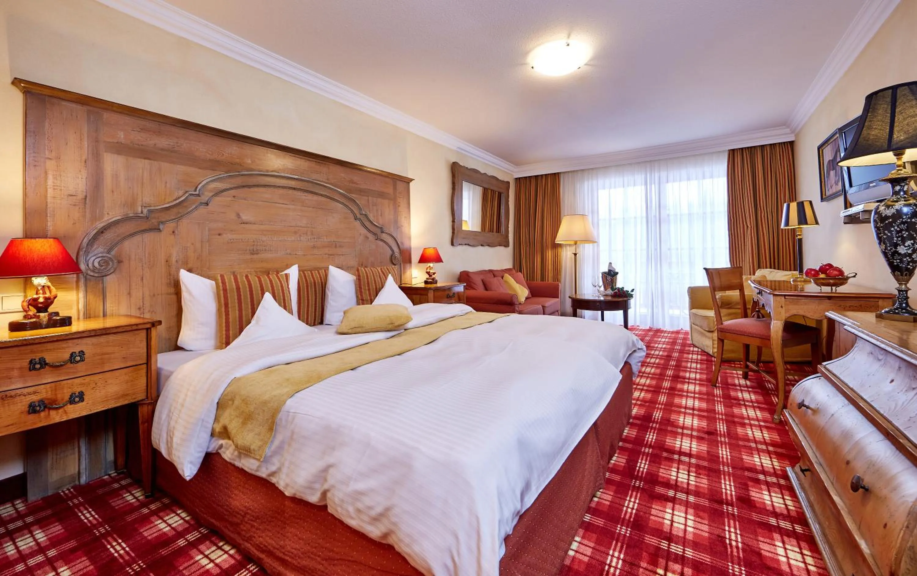 Superior Double Room in Romantik Alpenhotel Waxenstein