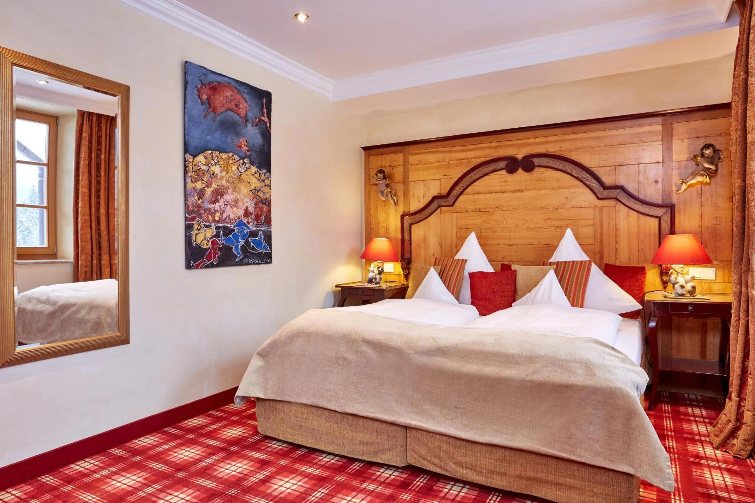 Suite with Mountain View in Romantik Alpenhotel Waxenstein