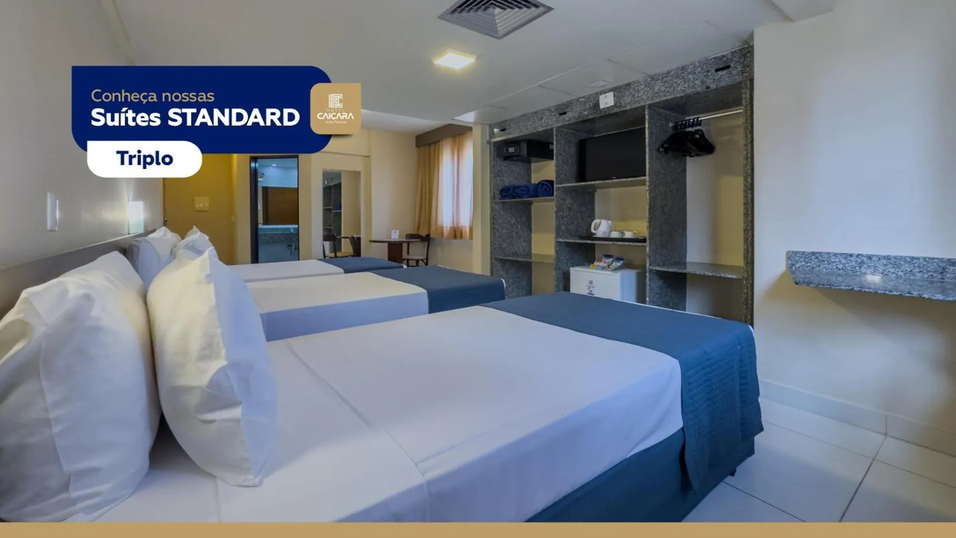 Standard Triple Room in Hotel Caiçara João Pessoa