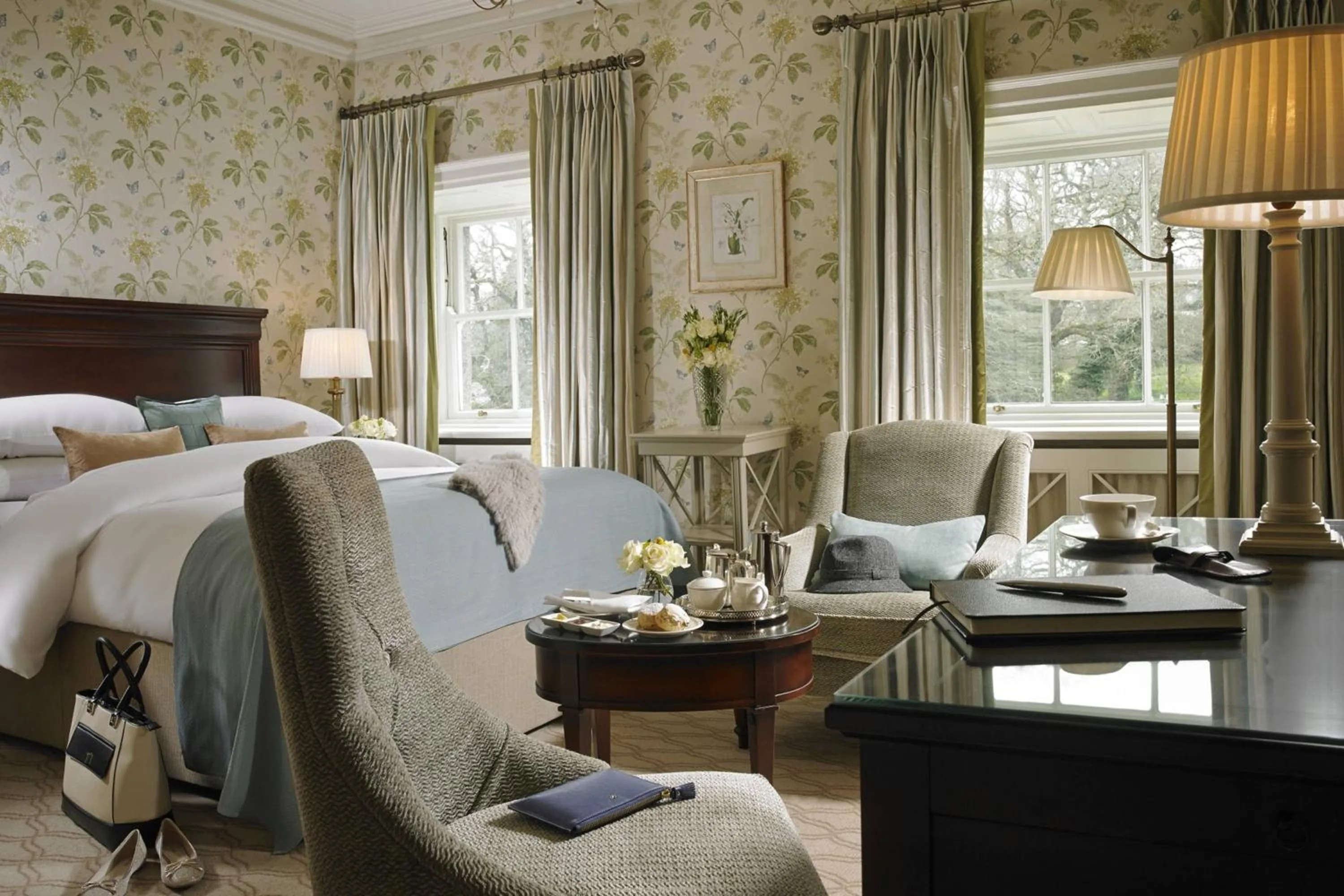 Manor House, Smaller Guest room, 1 Double, Garden view in Mount Juliet Estate, Autograph Collection