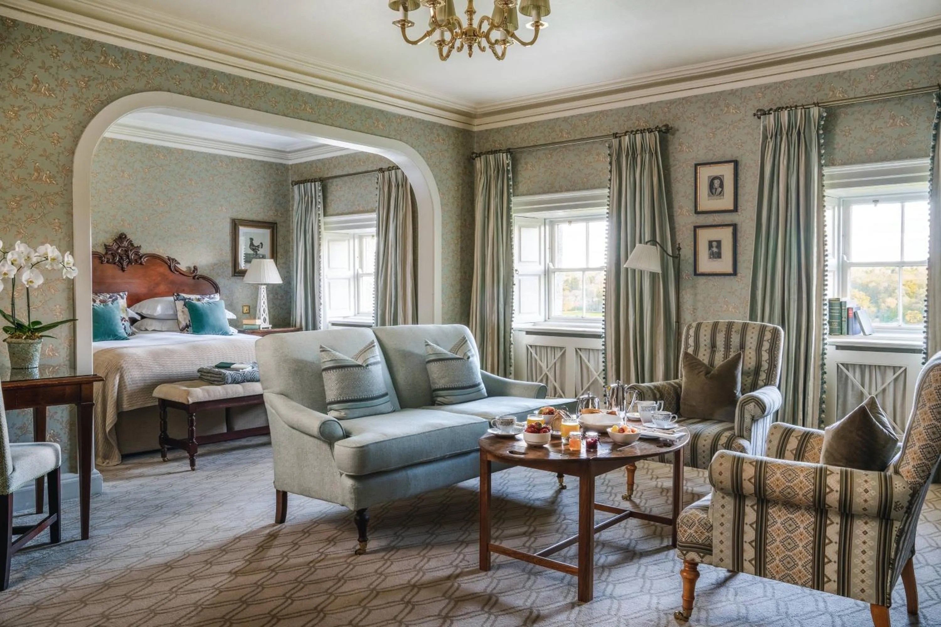 Manor House Executive, Guest room, 1 King, River view in Mount Juliet Estate, Autograph Collection