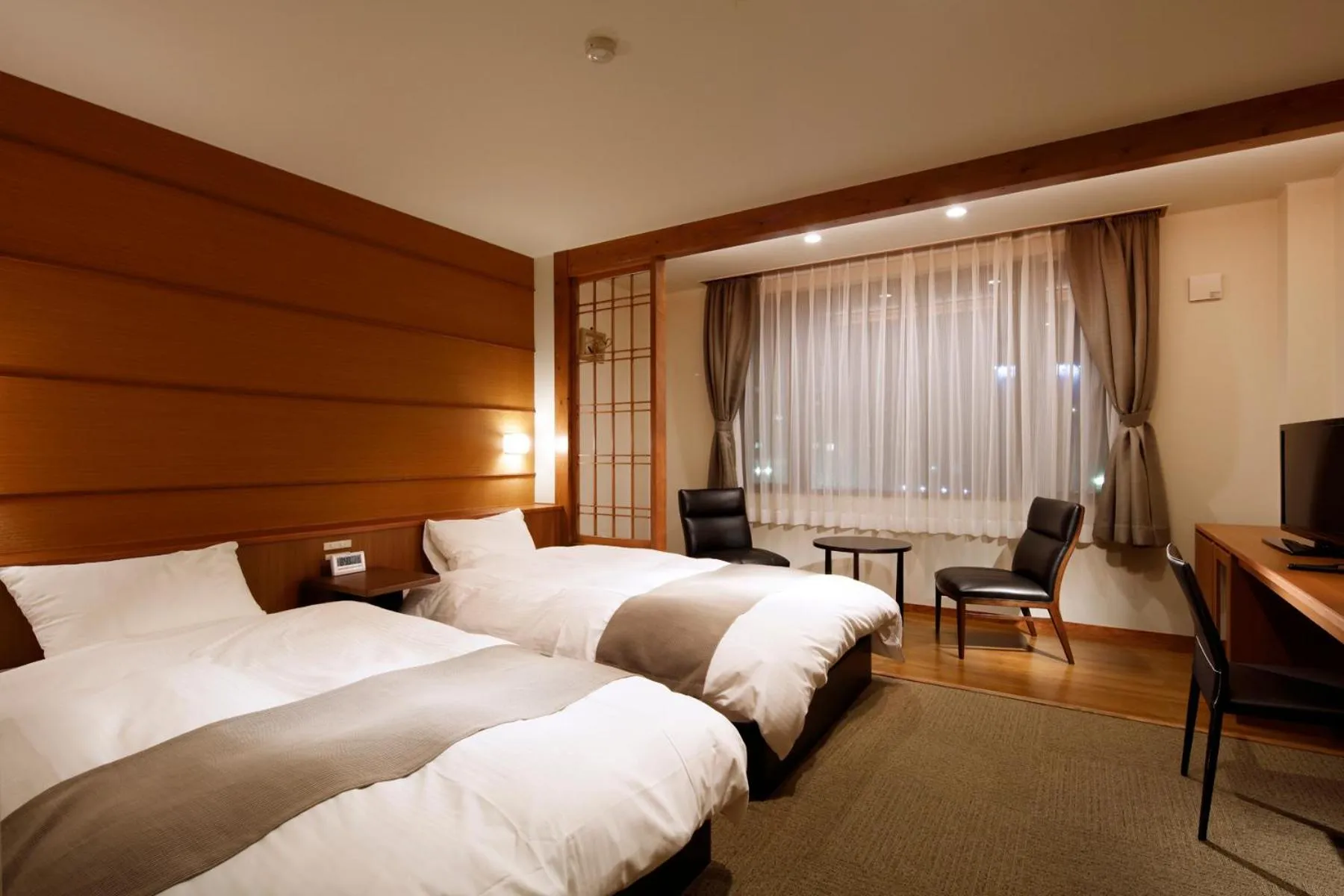 Standard Twin Room with Shower (Twin B) in Yunokawa Onsen Emi Hakodateya