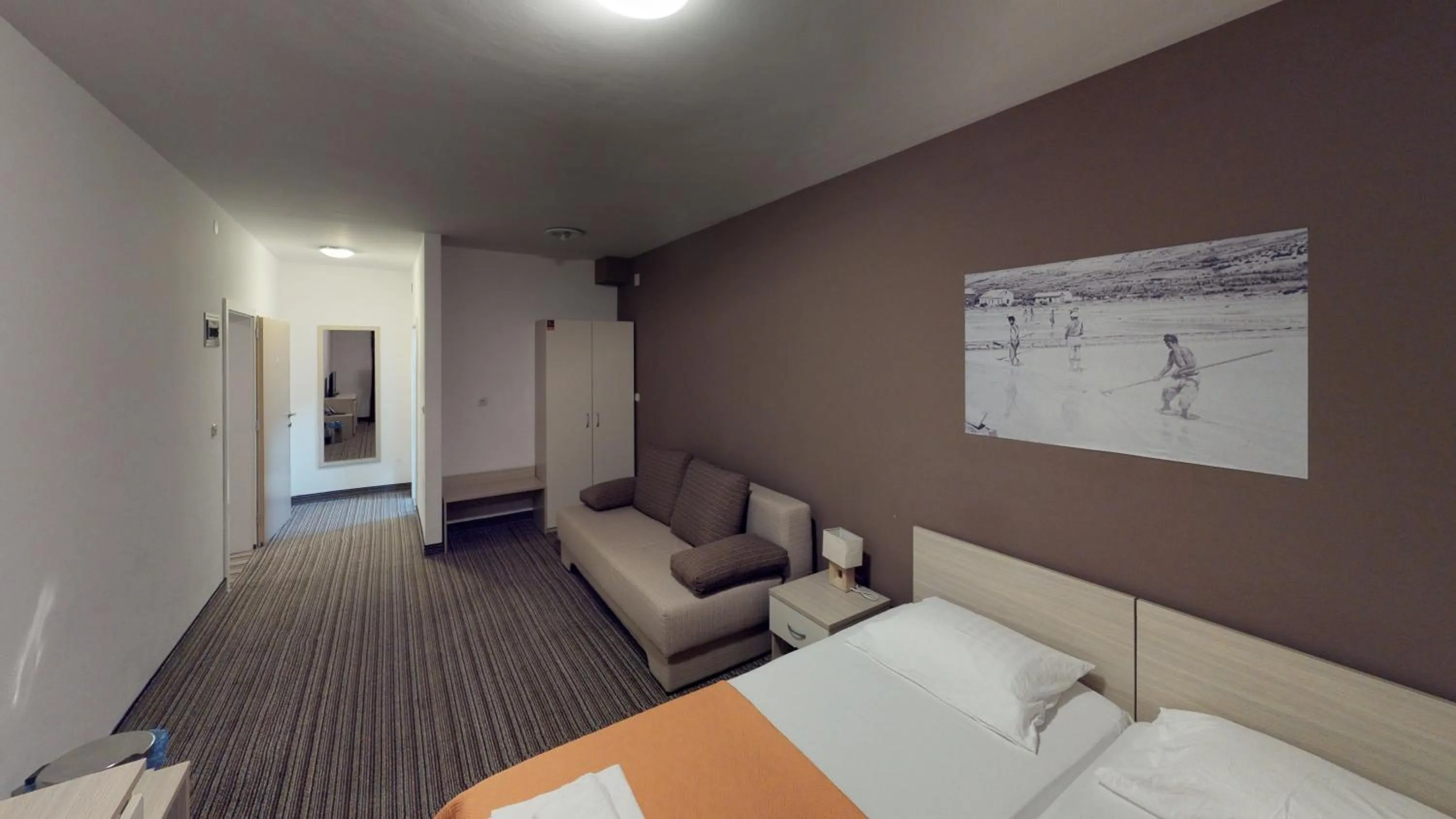 Triple Room with Balcony in Hotel Belveder