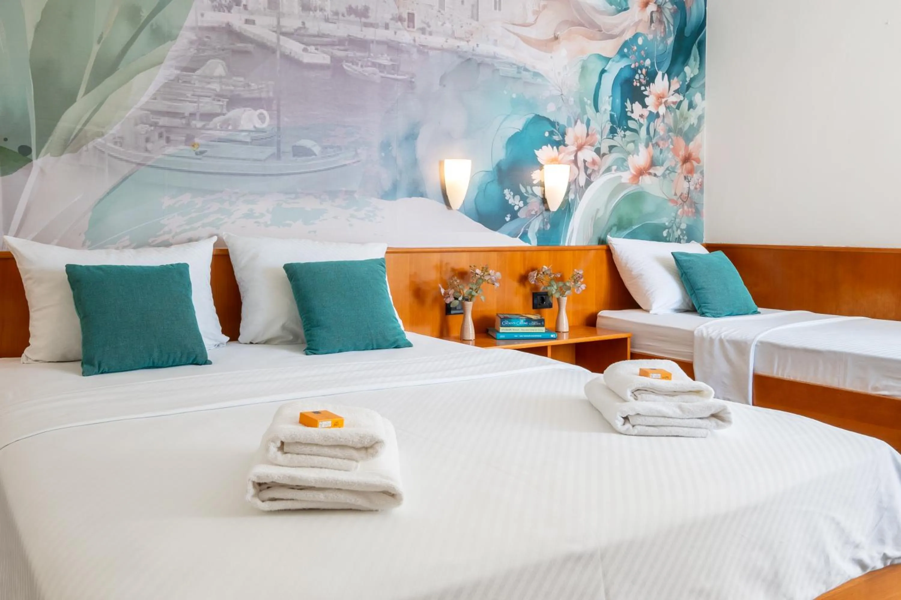 Triple Room with Balcony in Hotel Kastil