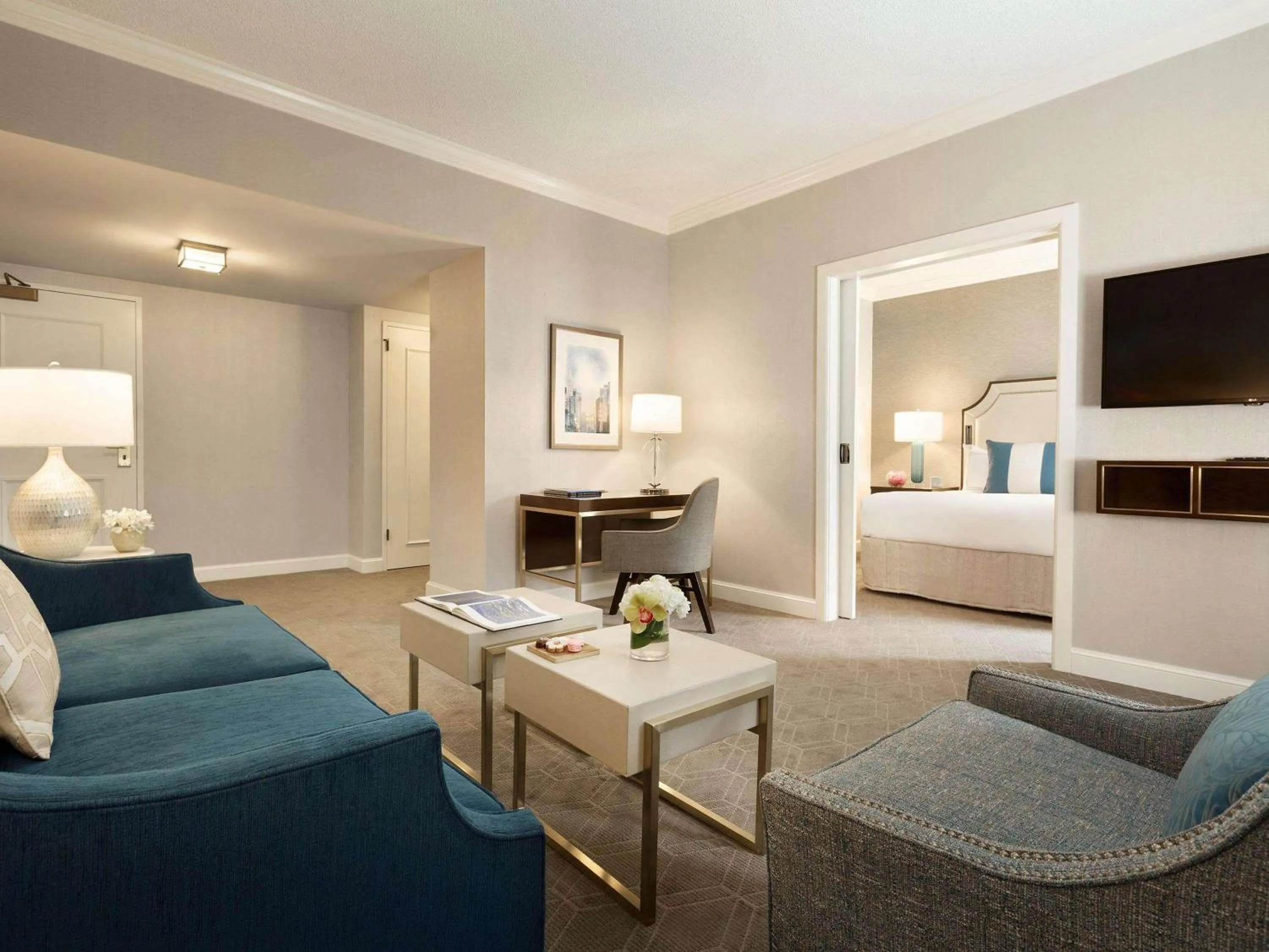One Bedroom King Suite - Mobility/Hearing Accessible  in Fairmont Olympic Hotel
