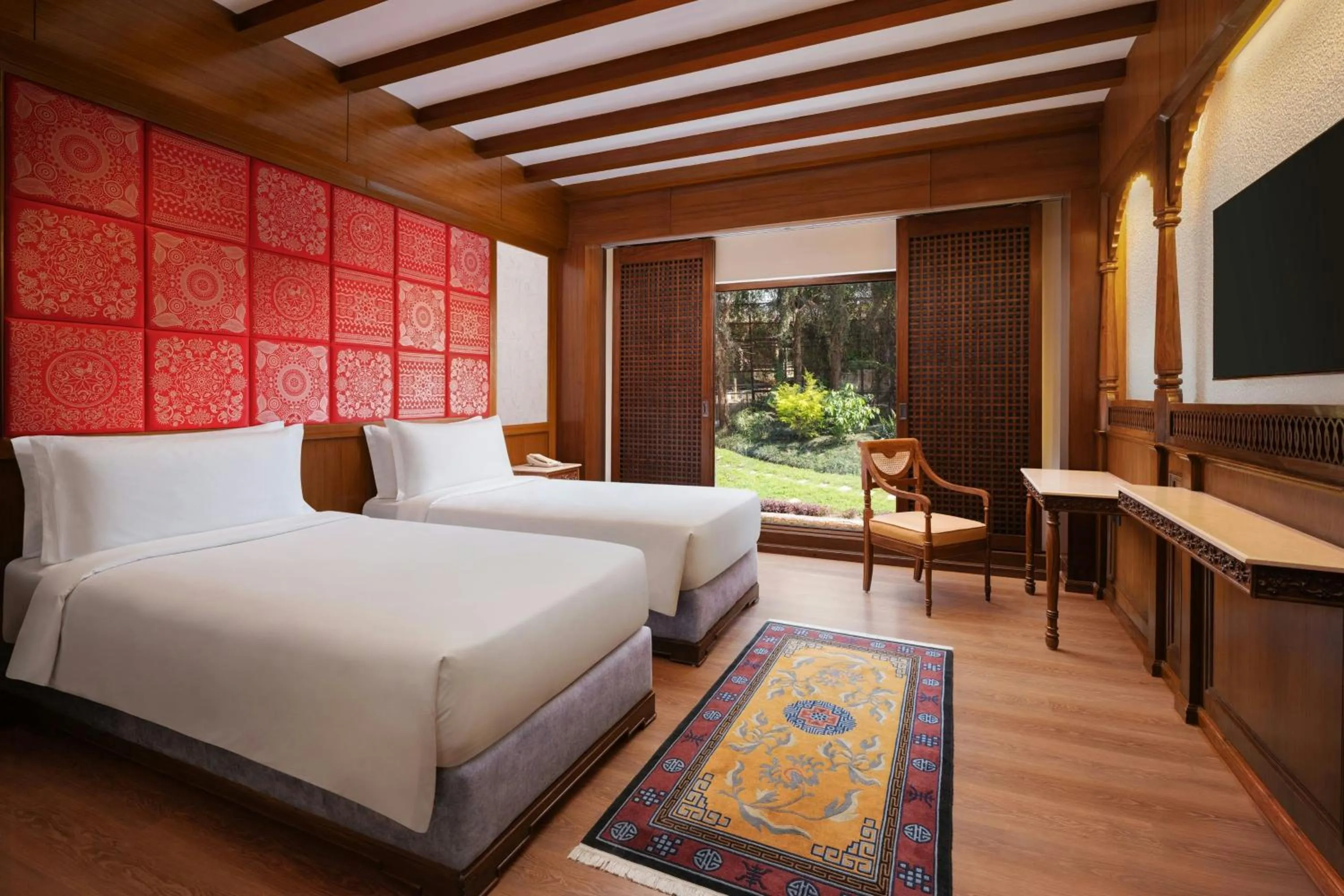 Standard Twin Room with Two Twin Beds and City View in The Soaltee Kathmandu, Autograph Collection