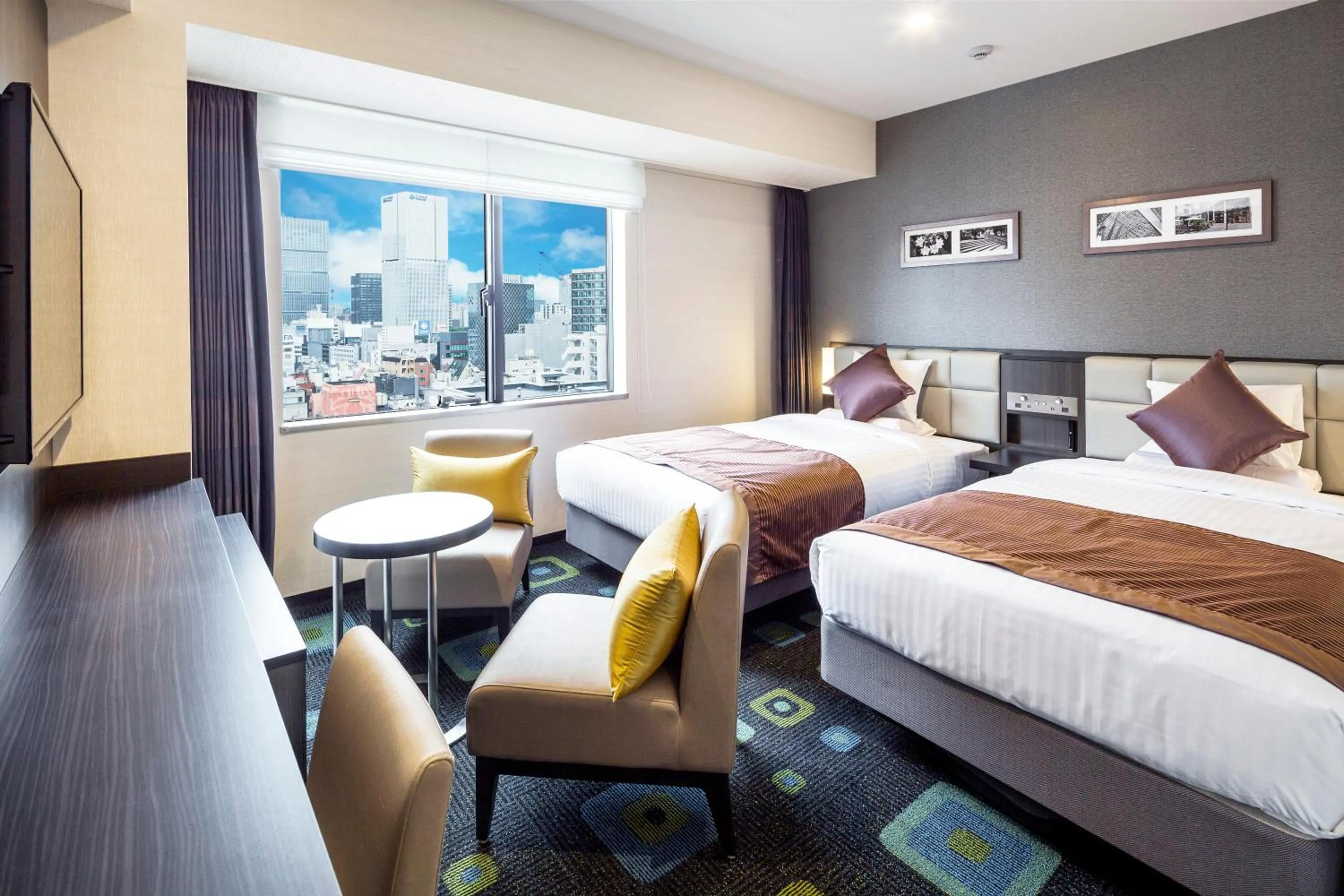 Superior Twin(Nonsmoking)  2 beds (43 in×75 in) - single occupancy in Hotel Mystays Premier Akasaka