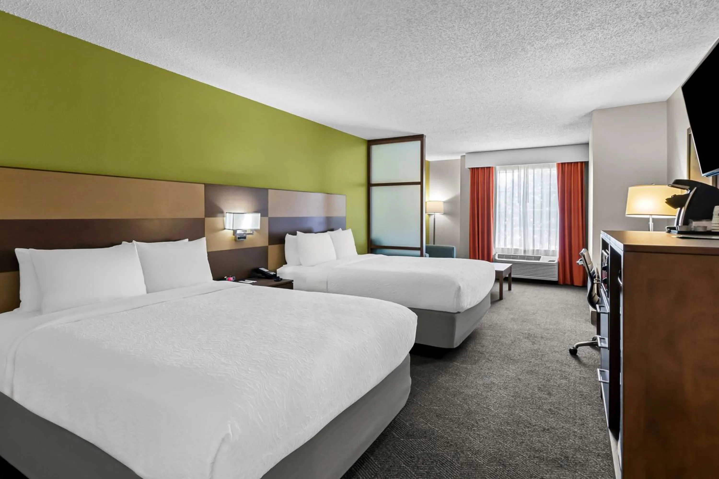 Queen Suite with Two Queen Beds and Sofa Bed - Non-Smoking in Best Western Niceville - Eglin AFB Hotel