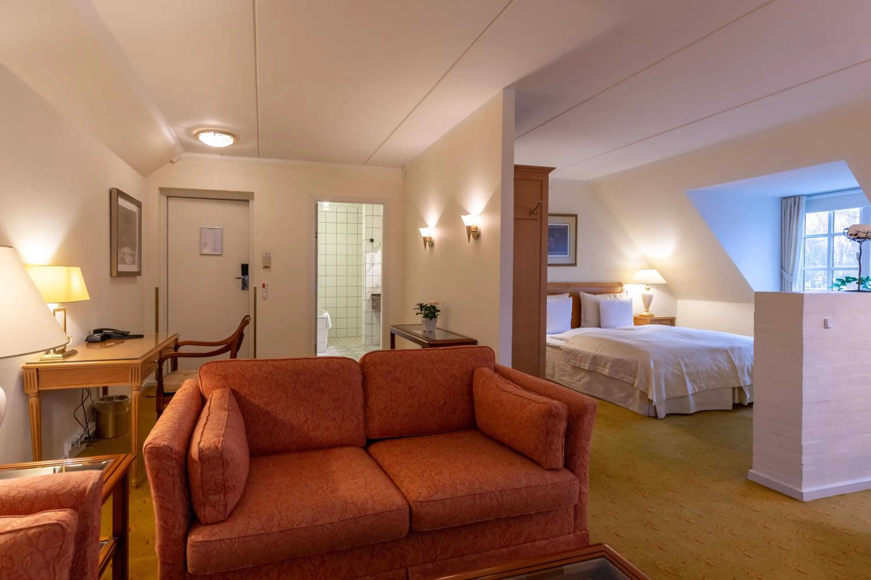 Suite with Garden View in Hotel Knudsens Gaard