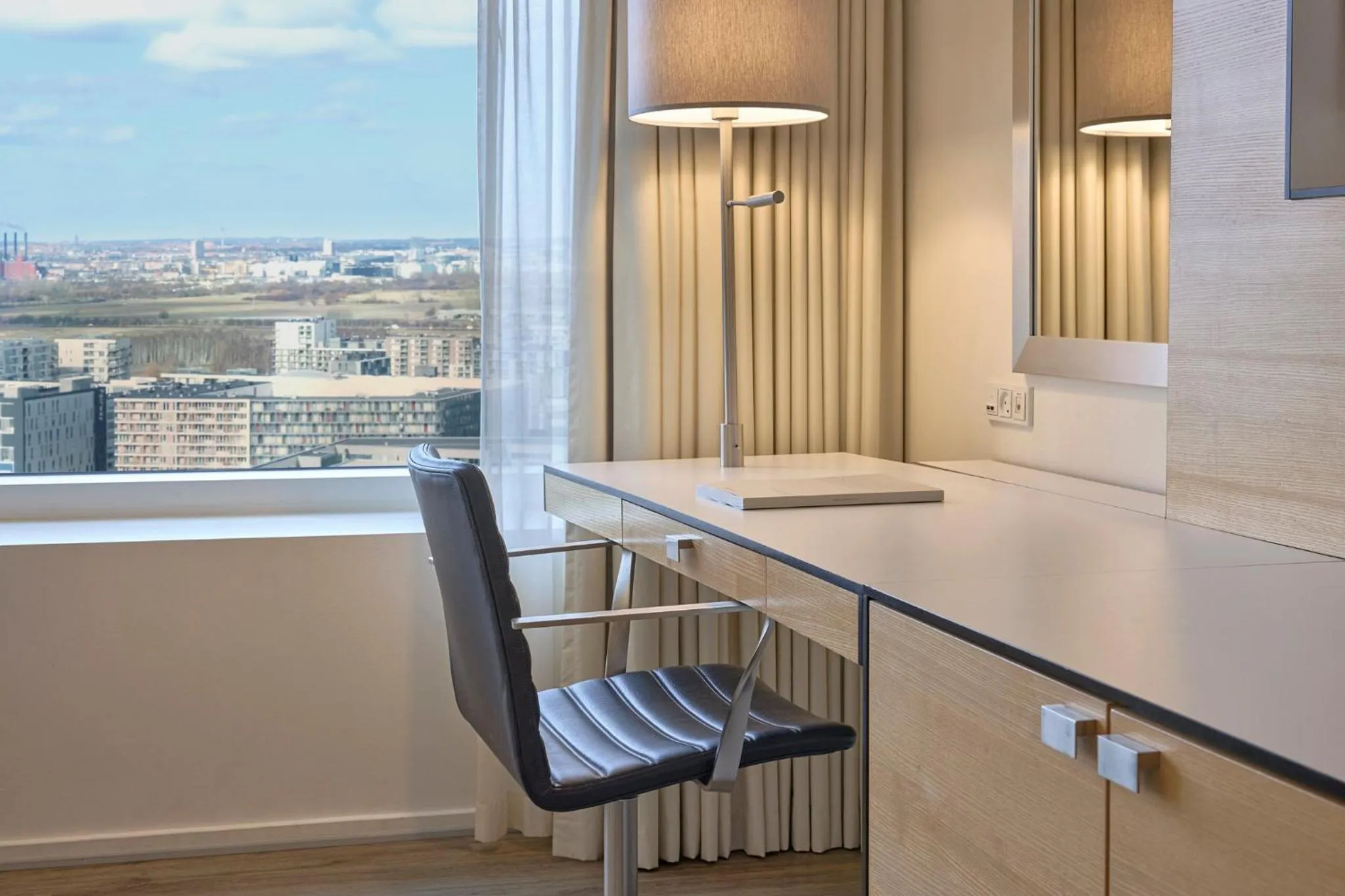 Standard King Room with City View - High Floor in Crowne Plaza Copenhagen Towers by IHG