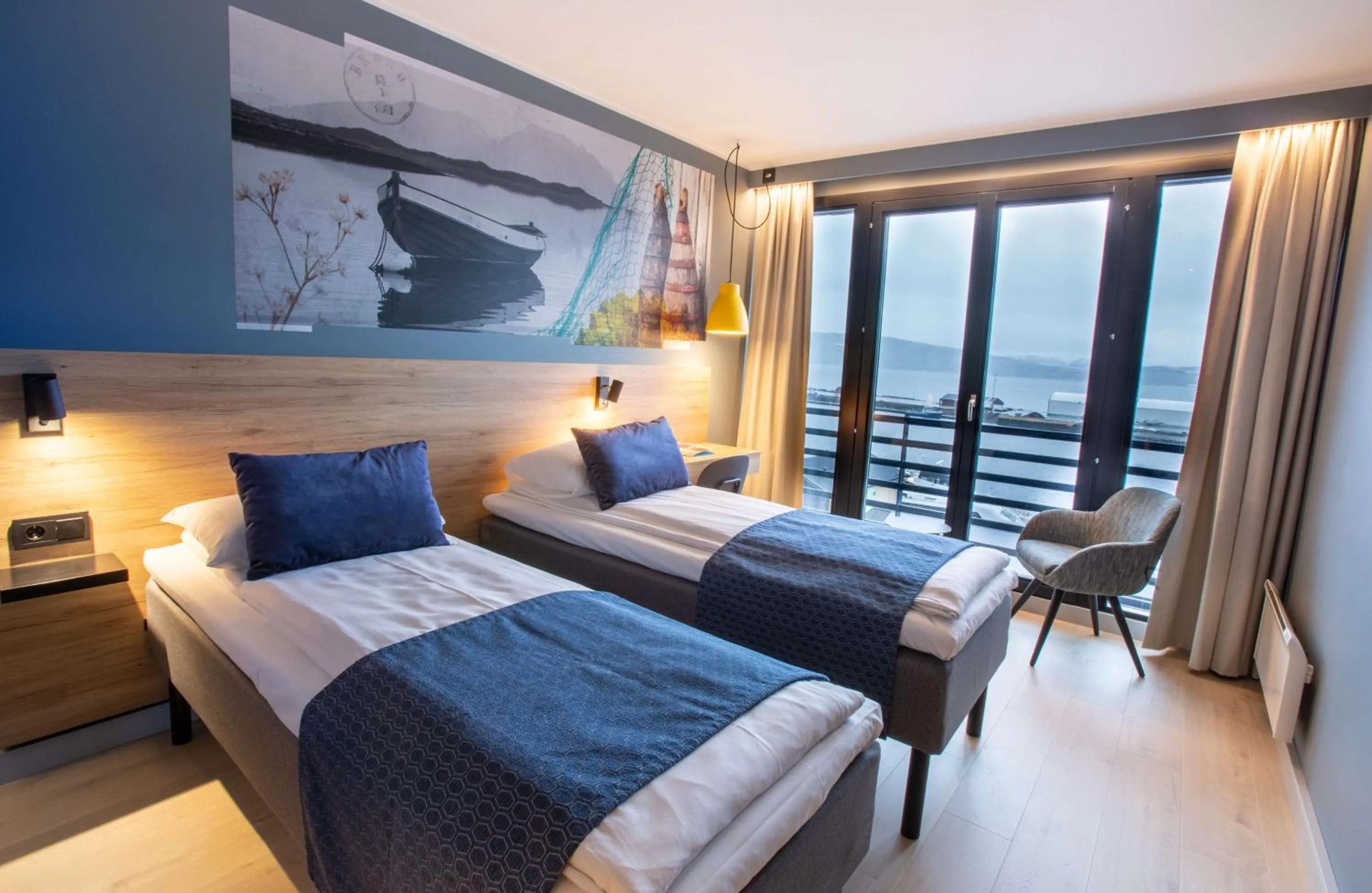 Twin Room in Scandic Syv Søstre