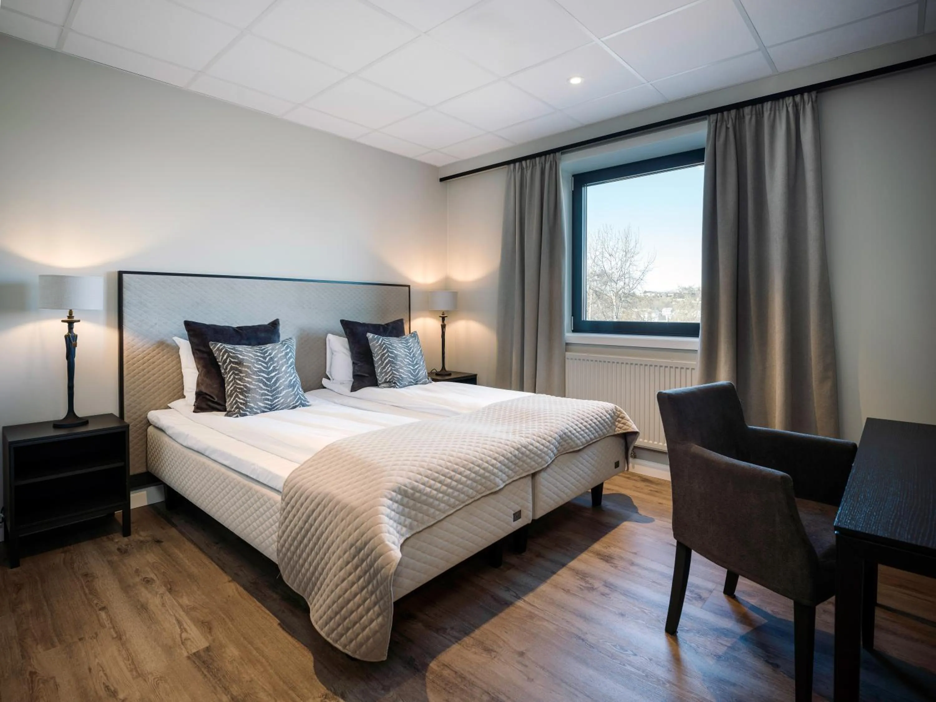 Twin Room in Quality Hotel Grand Royal