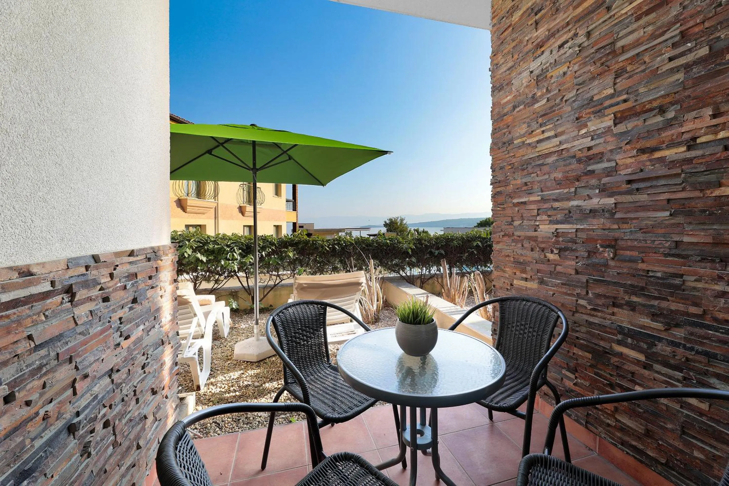 Superior Suite with Garden Terrace in Blue Waves Resort