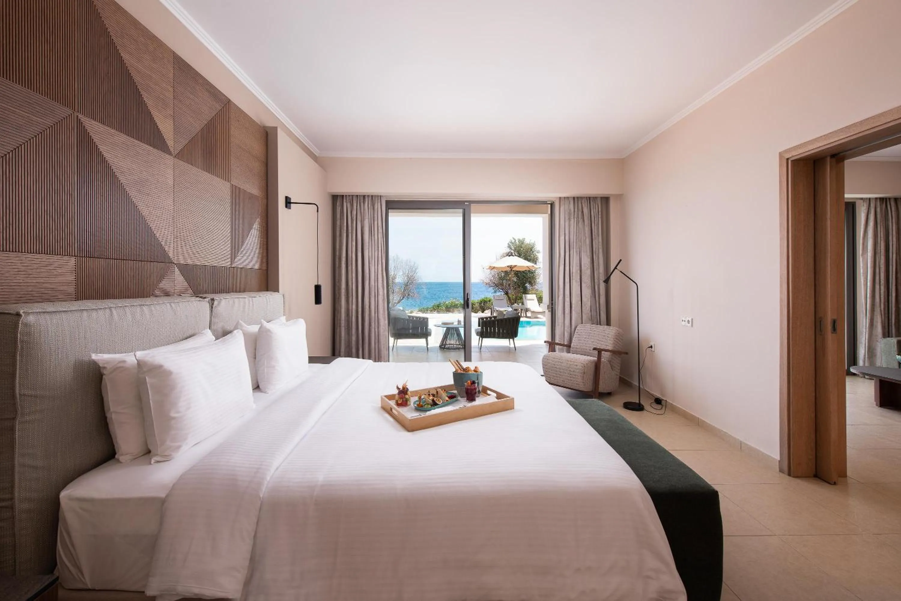 Royal Suite with Sea View and Private Pool in KRESTEN ROYAL Euphoria Resort