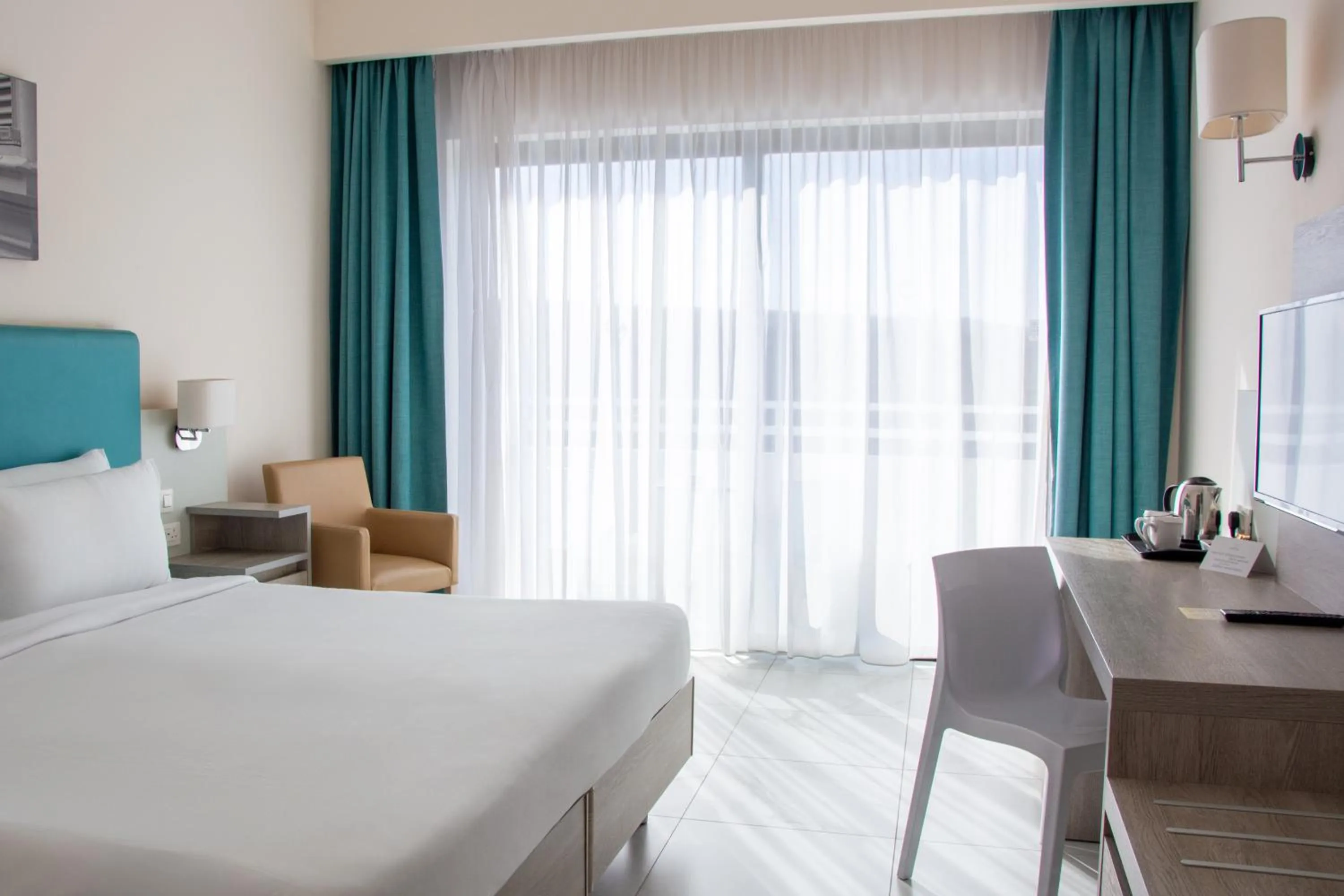 Double or Twin Room with Partial Sea View in Riviera Spa Resort - Adults Only