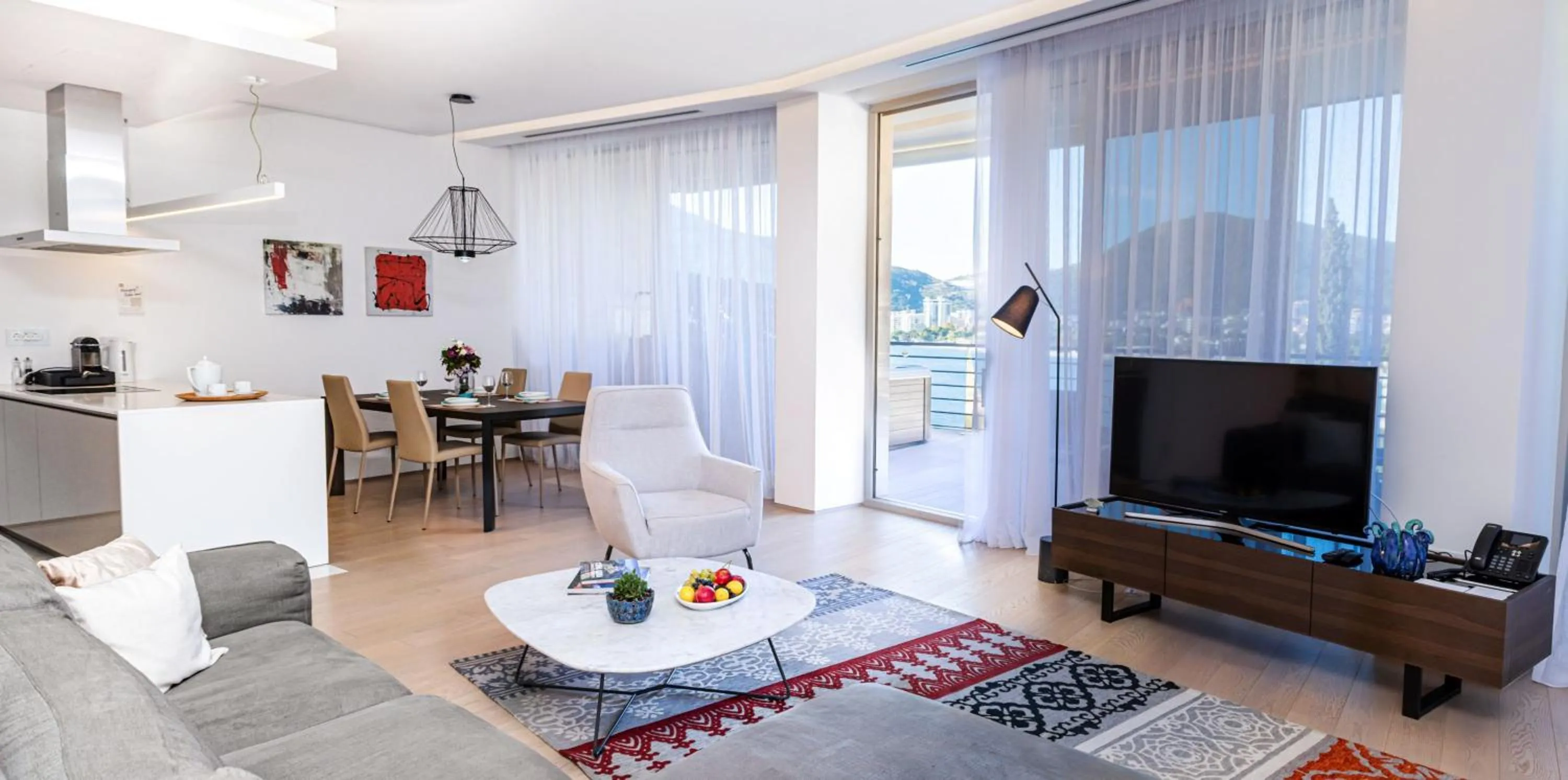 Deluxe Two-Bedroom Apartment with Sea View in Dukley Hotel & Resort