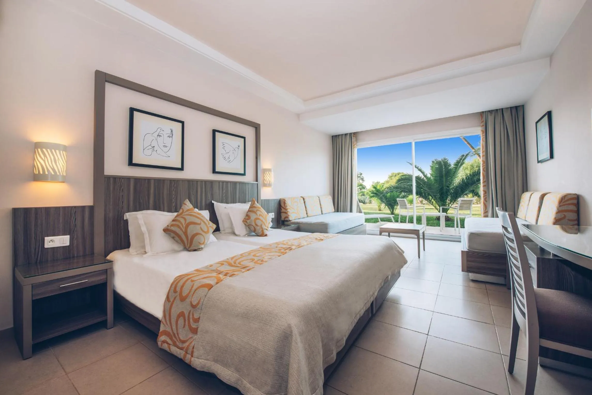 Family Room with Garden View in Iberostar Waves Mehari Djerba