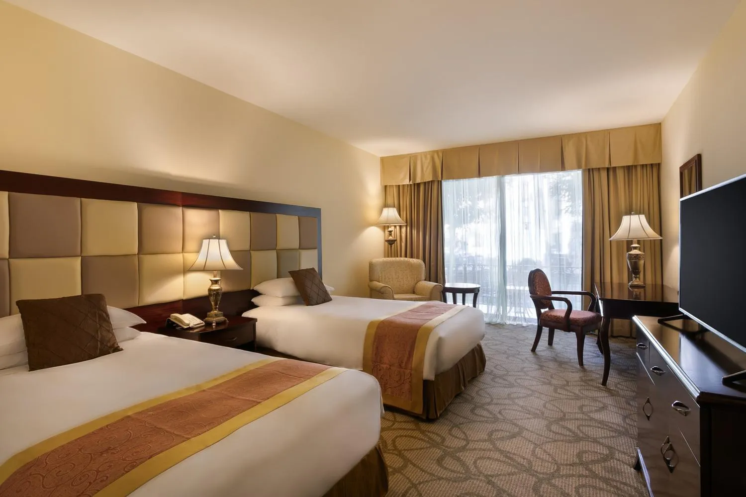 Family Room - Pool Area (2 Adults + 2 Children) in Grand Hotel Excelsior