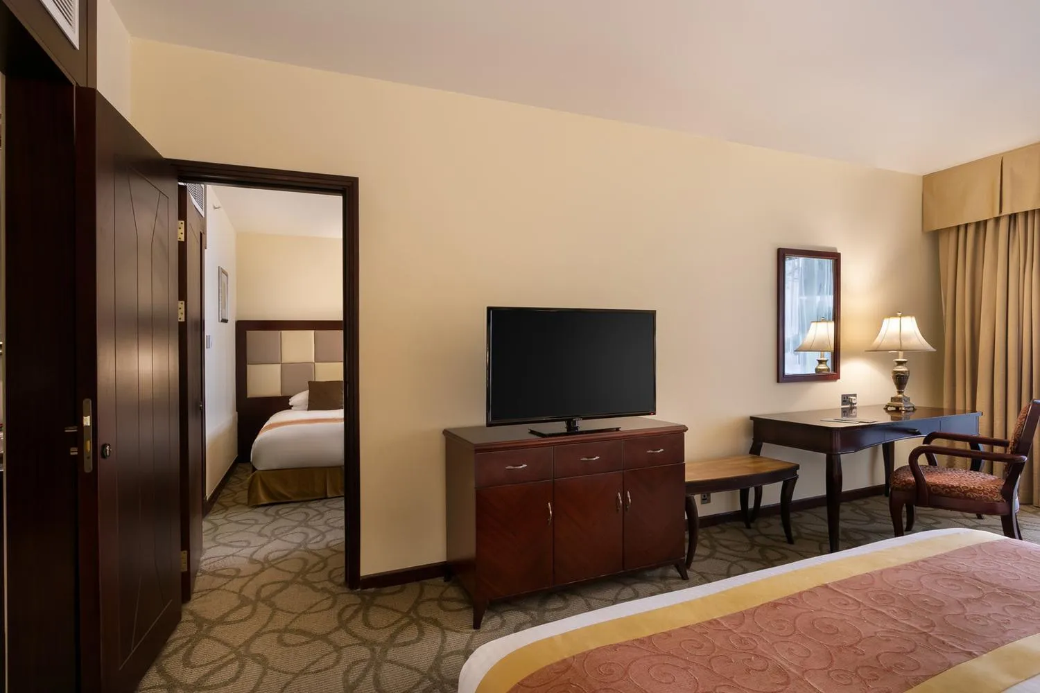 Classic Family Room with Garden View (2 Adults + 2 Children) in Grand Hotel Excelsior