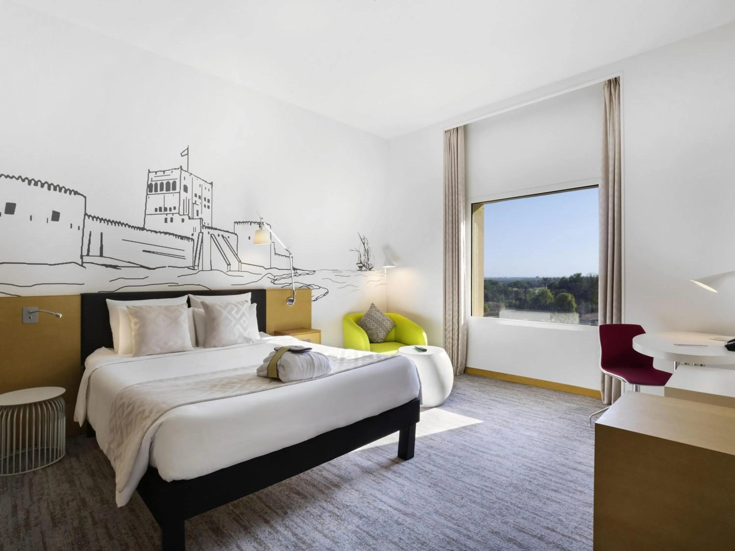 Privilege Double Room with Pool View in Mercure Sohar