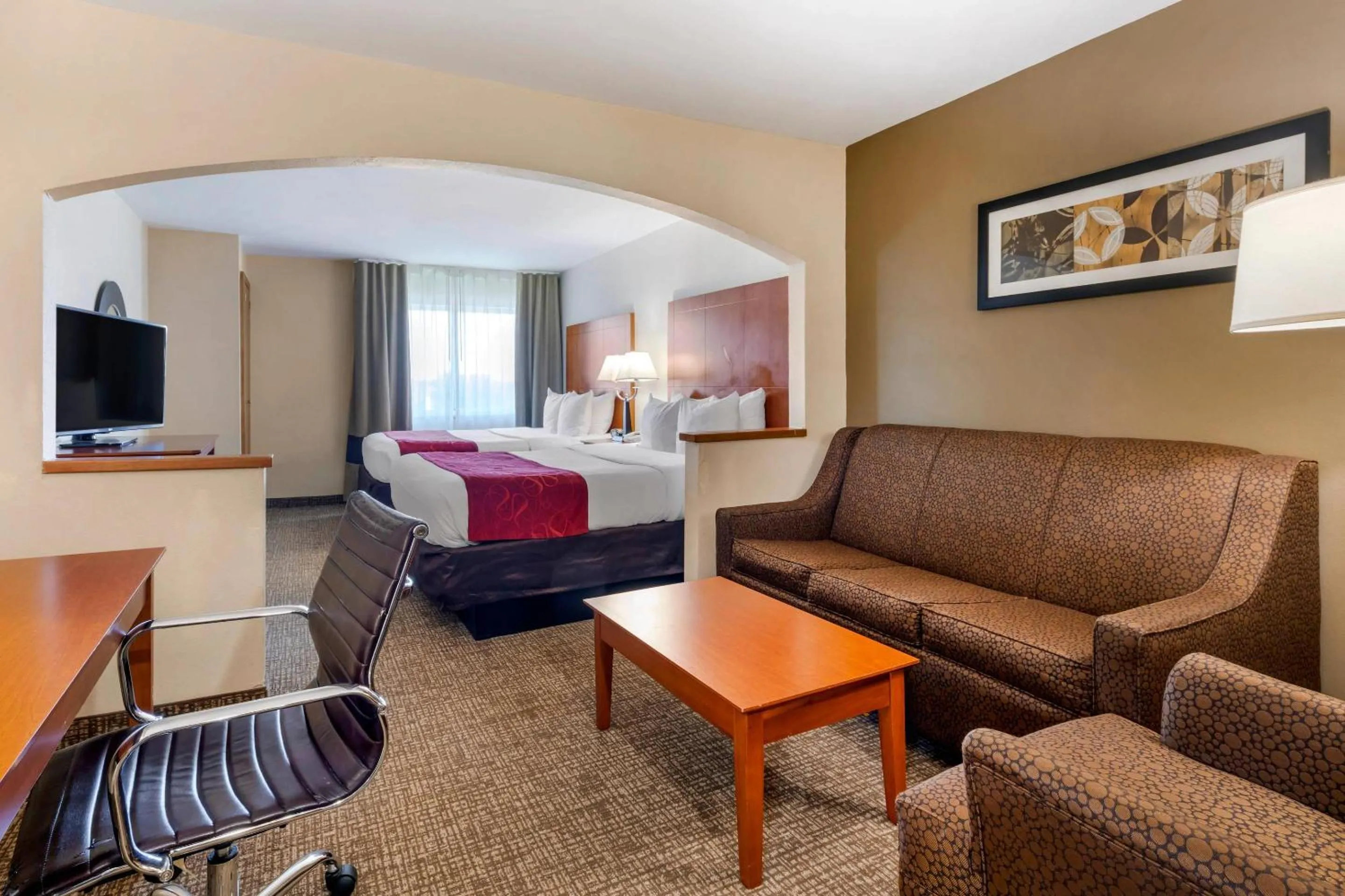 Suite with Two Queen Beds - Non-Smoking in Comfort Suites North Dallas