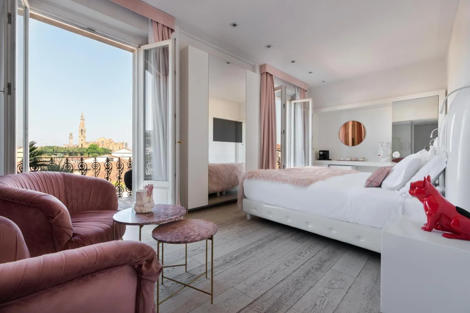 Junior Suite with Terrace in Eurostars Florence Boutique
