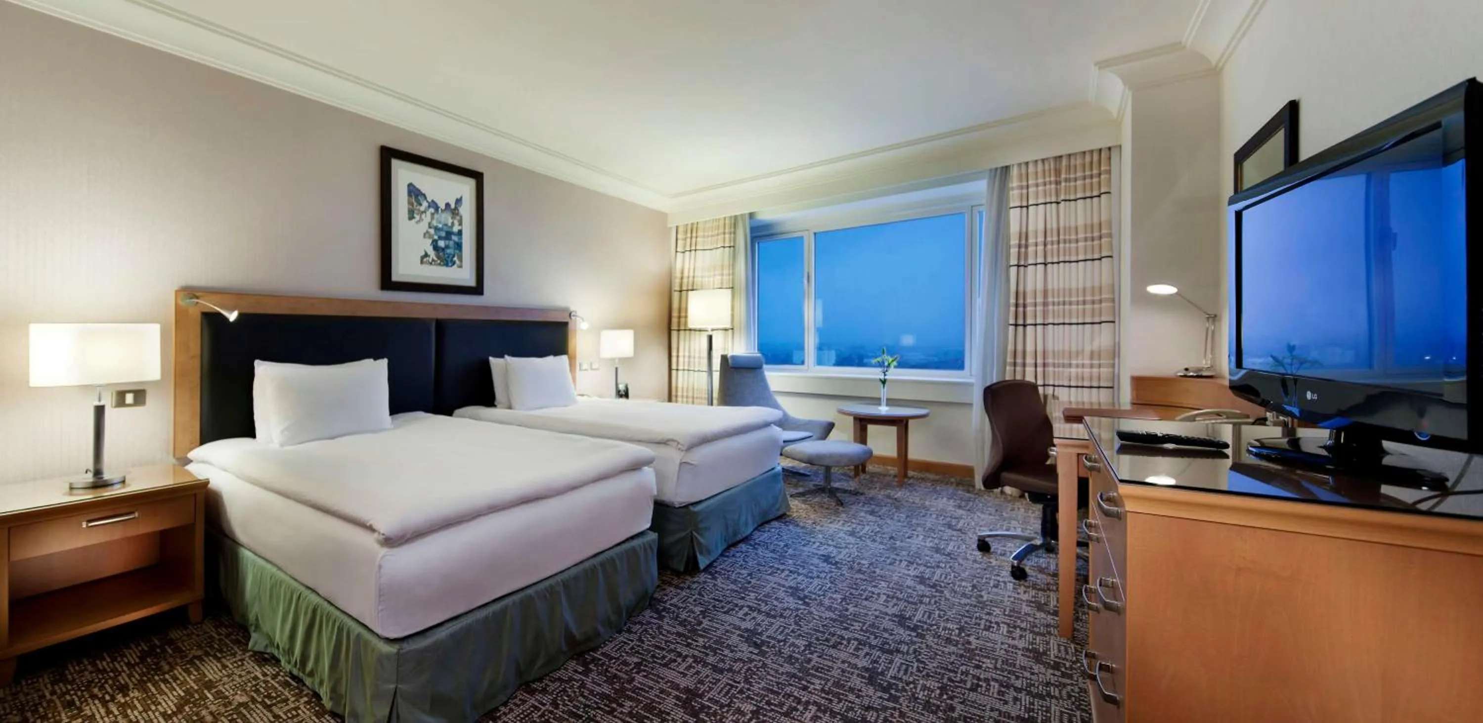 Twin City View Guest Room in Adana HiltonSA Hotel