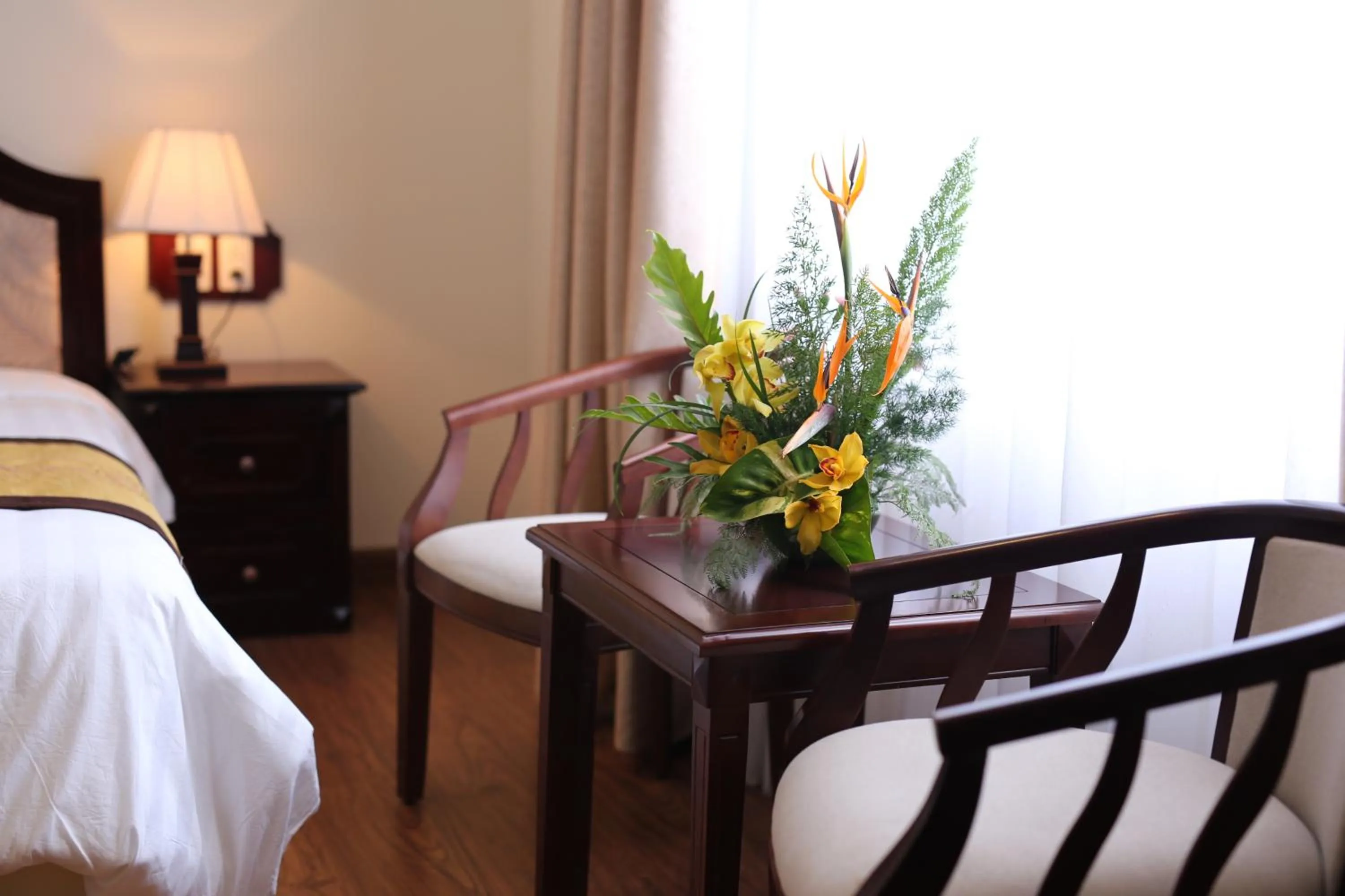 Deluxe Double Room with Balcony in Iris Dalat Hotel