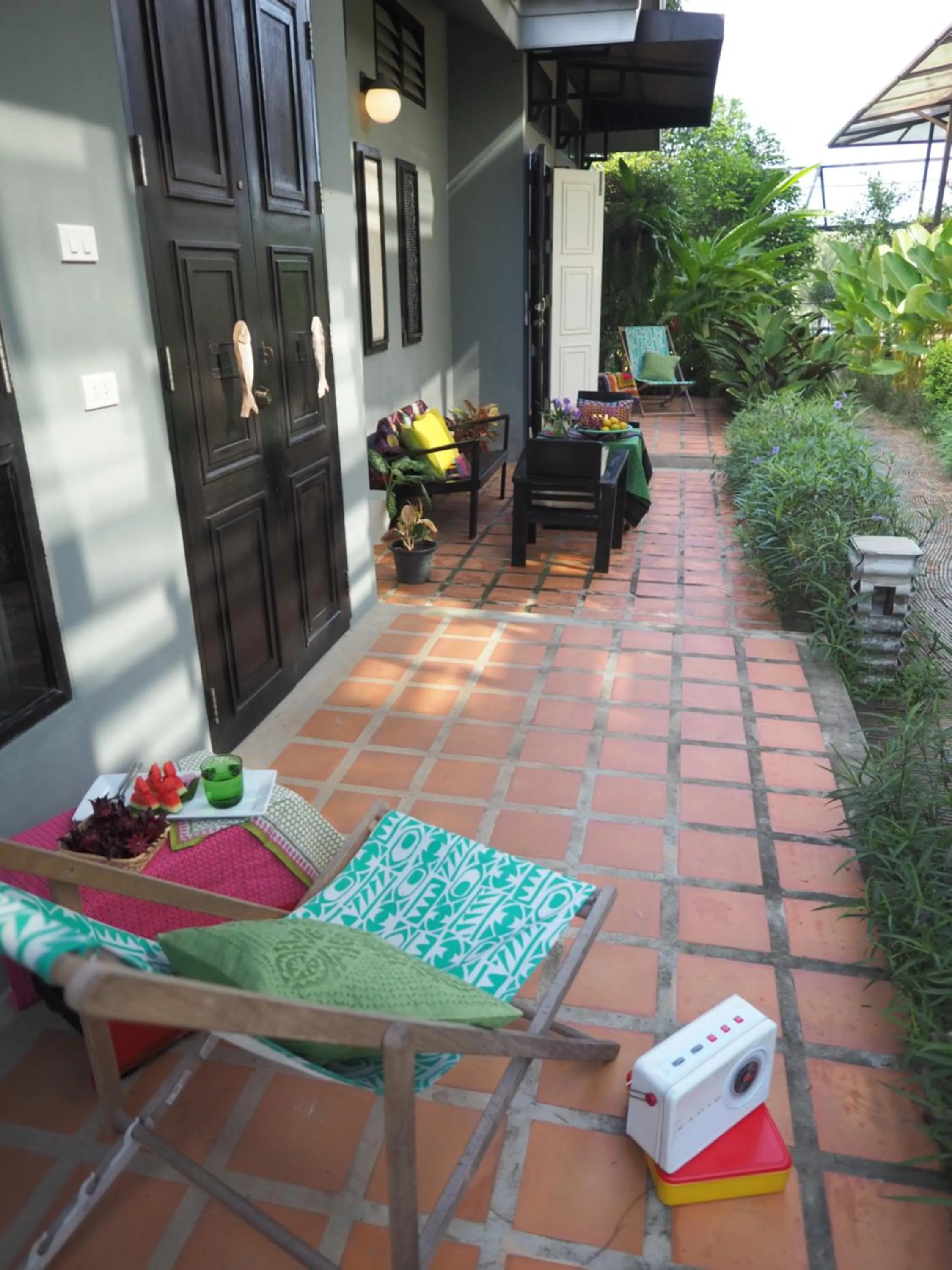 Twin Room with Garden View in Amphawa Caza Platuu