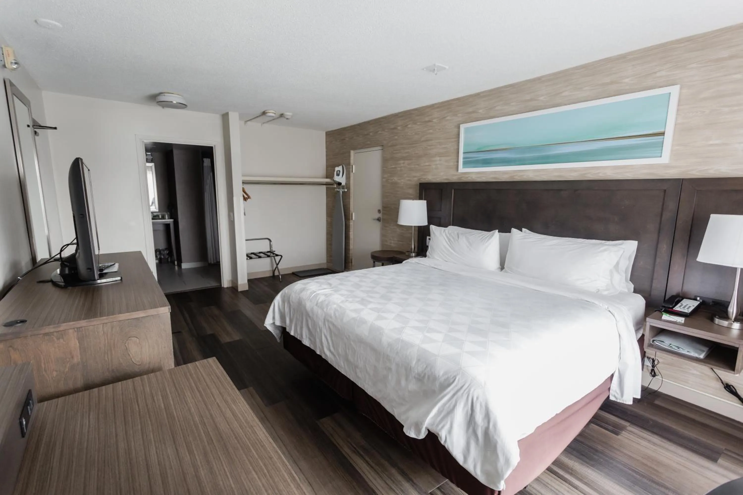 Double Room - Disability Access/Roll-In Shower in Holiday Inn Hotel Peterborough Waterfront by IHG