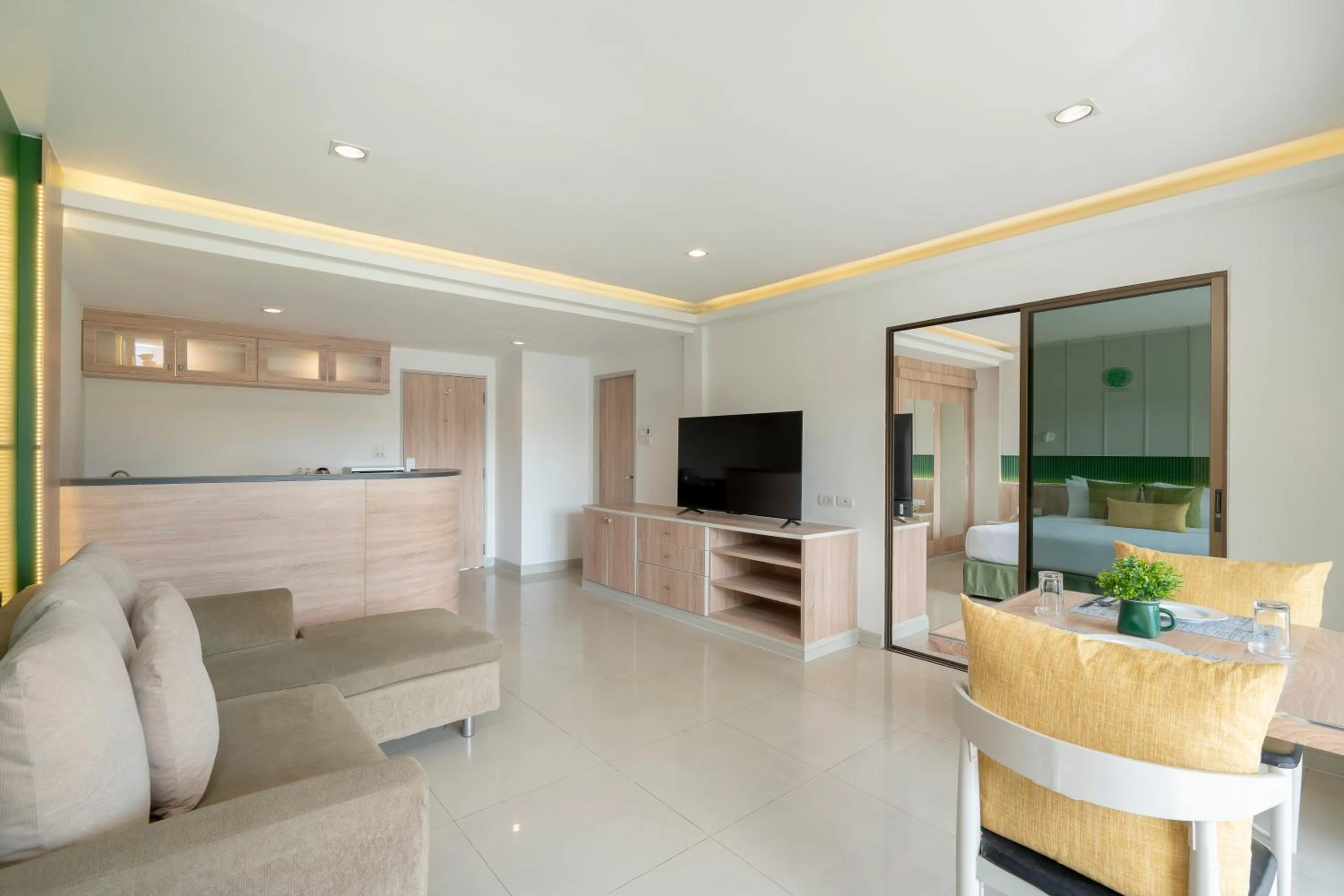 Family Two-Bedroom Suite in The Green Park Resort