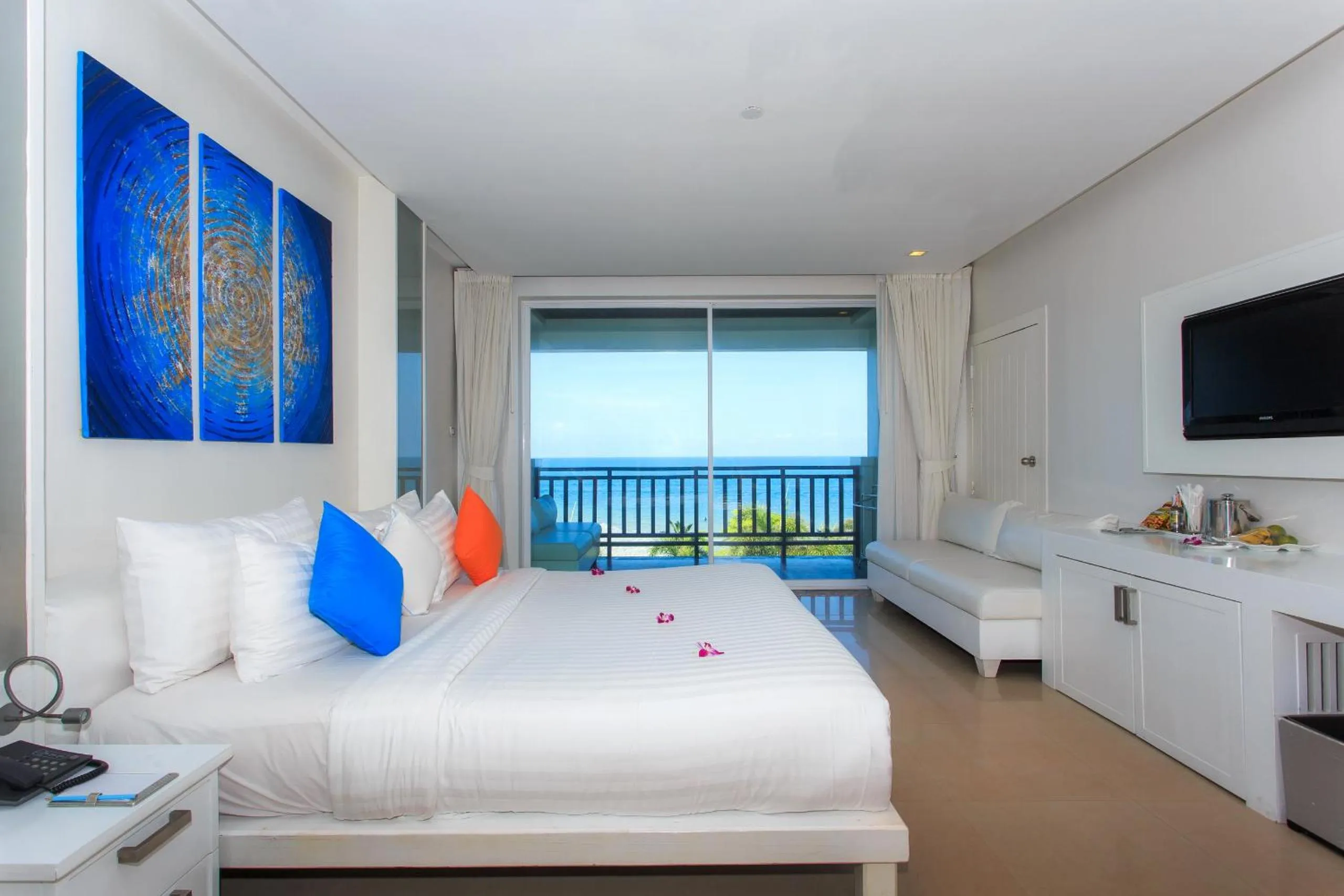 Superior Double Room with Sea View in Samui Resotel Beach Resort
