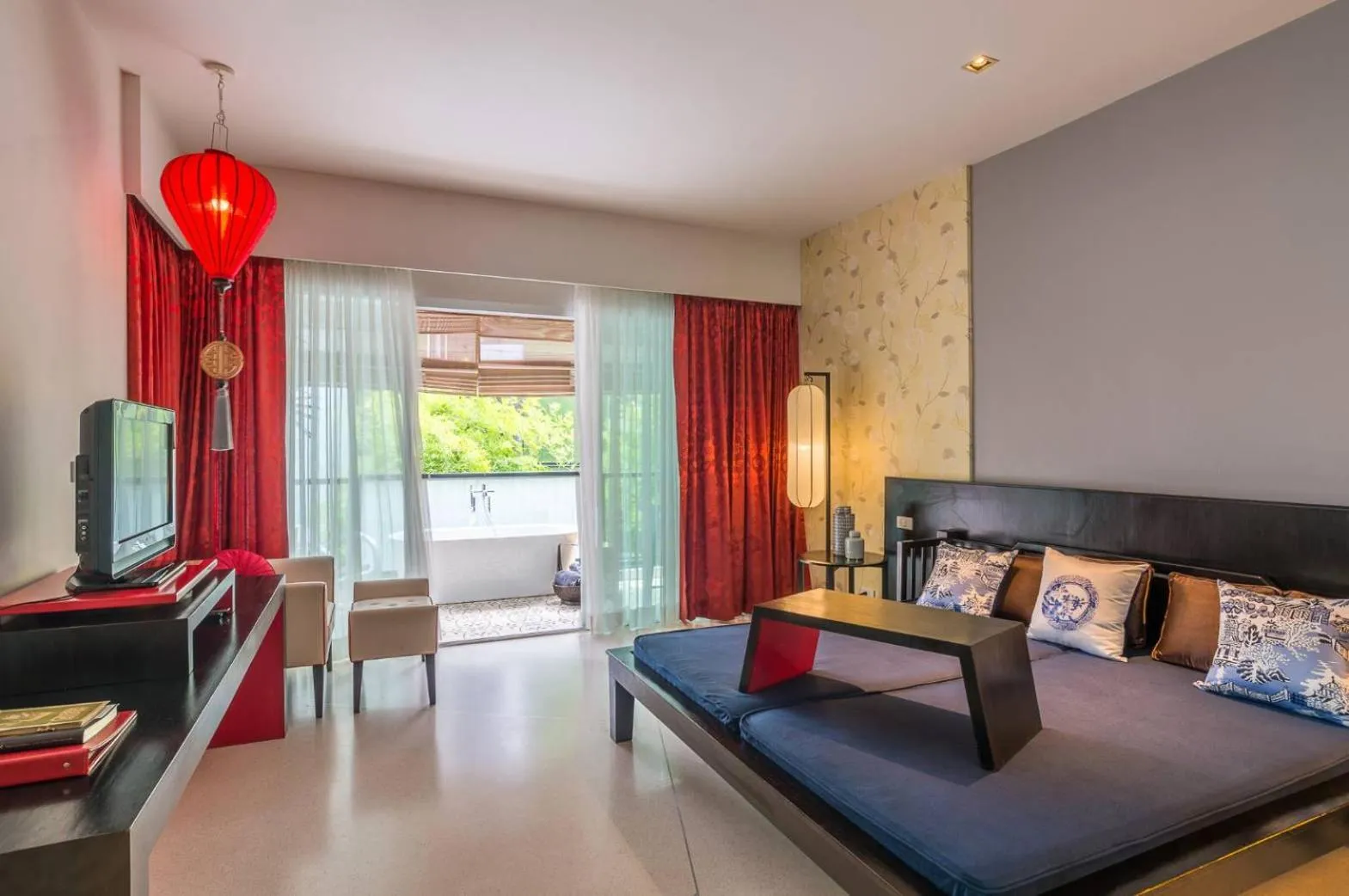 Deluxe Double Room in Red Ginger Chic Resort