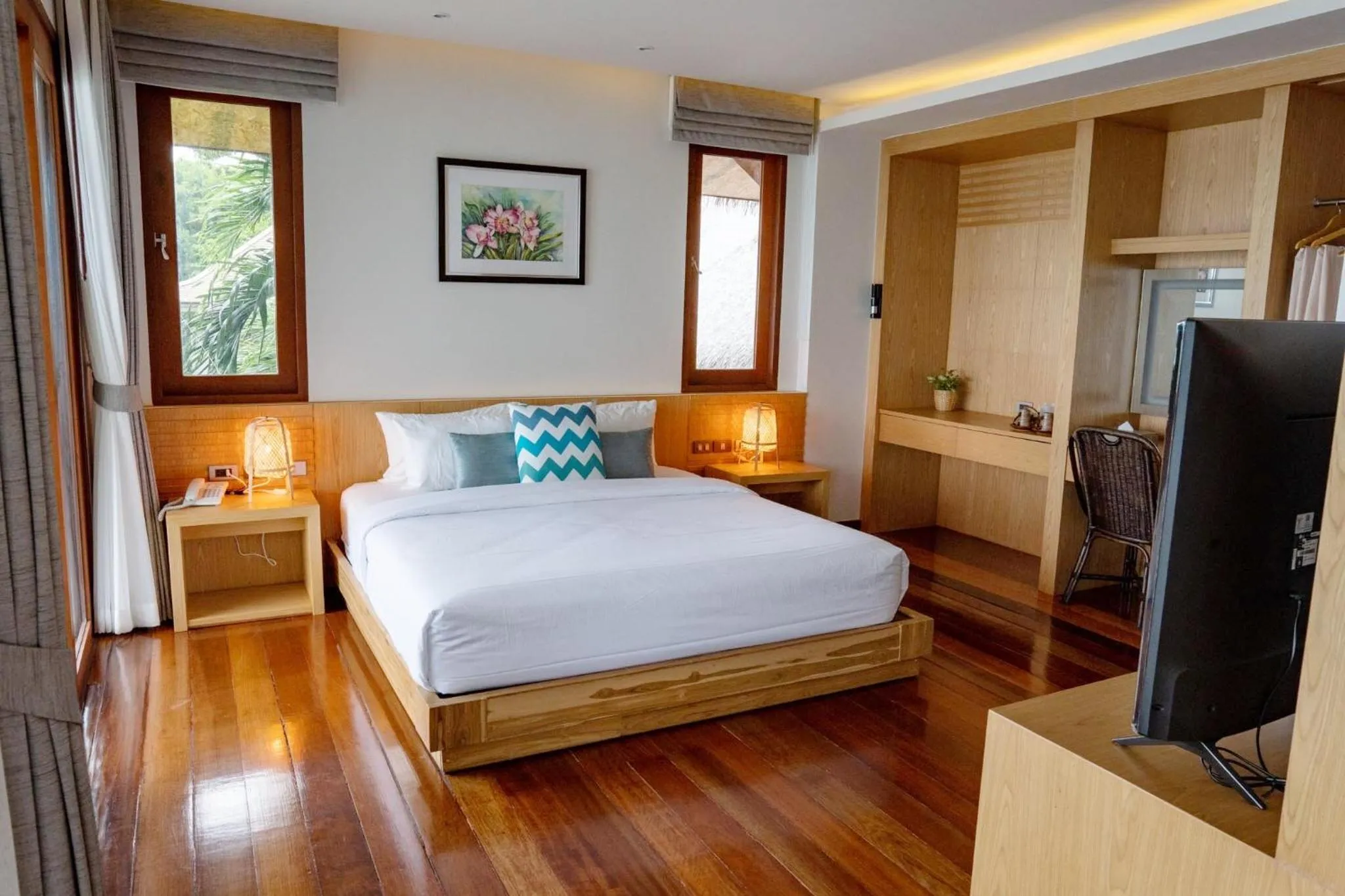 Villa with Private Pool in Coral Cliff Beach Resort Samui - SHA Plus