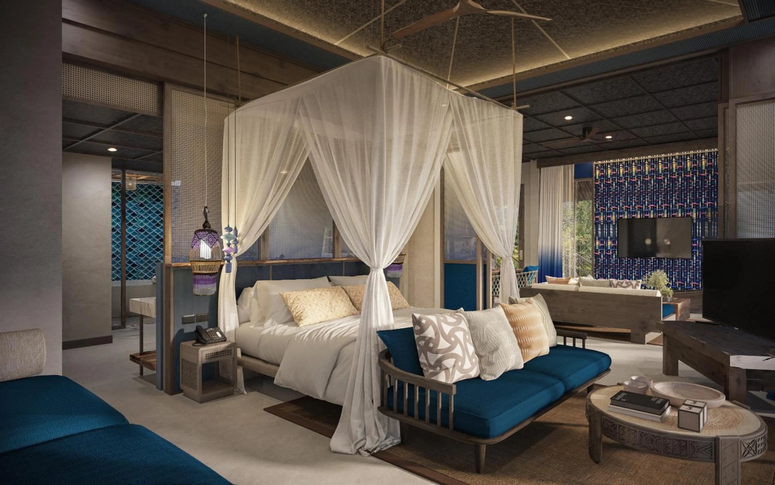 One Bedroom Beachfront Pool Villa in Koh Yao Yai Village