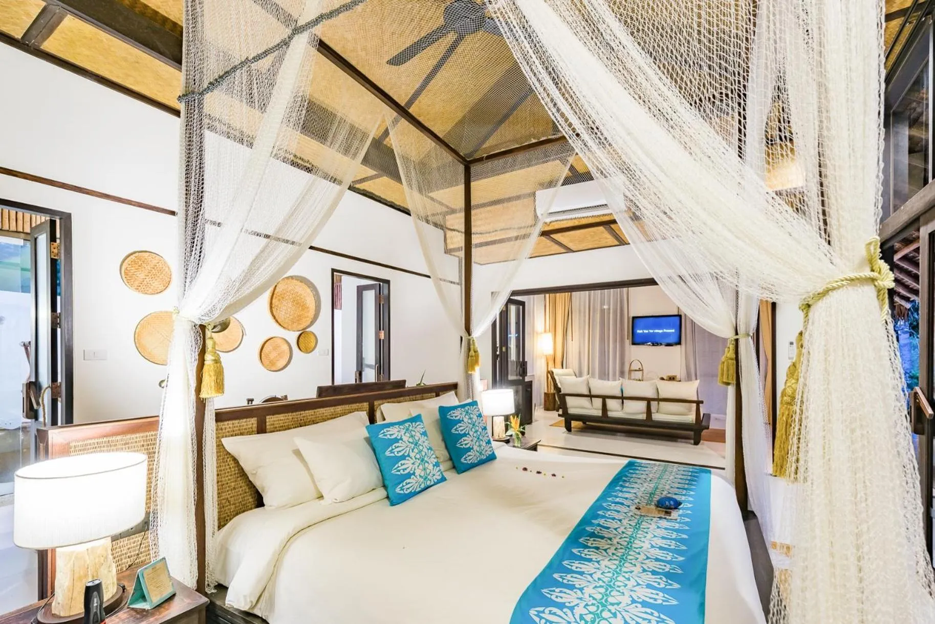 One-Bedroom Beach Front Villa in Koh Yao Yai Village