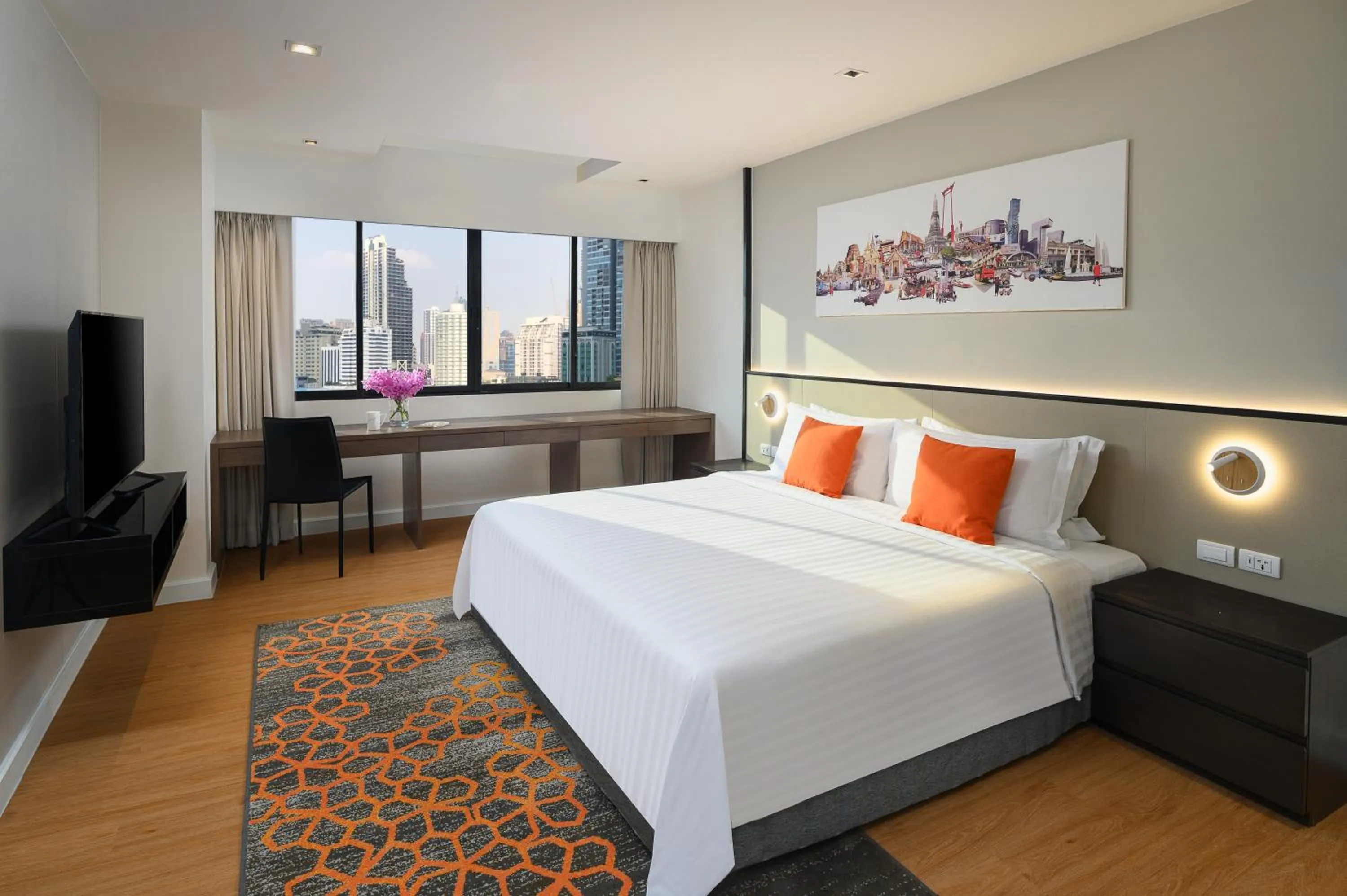 Two-Bedroom Suite in PARKROYAL Suites Bangkok