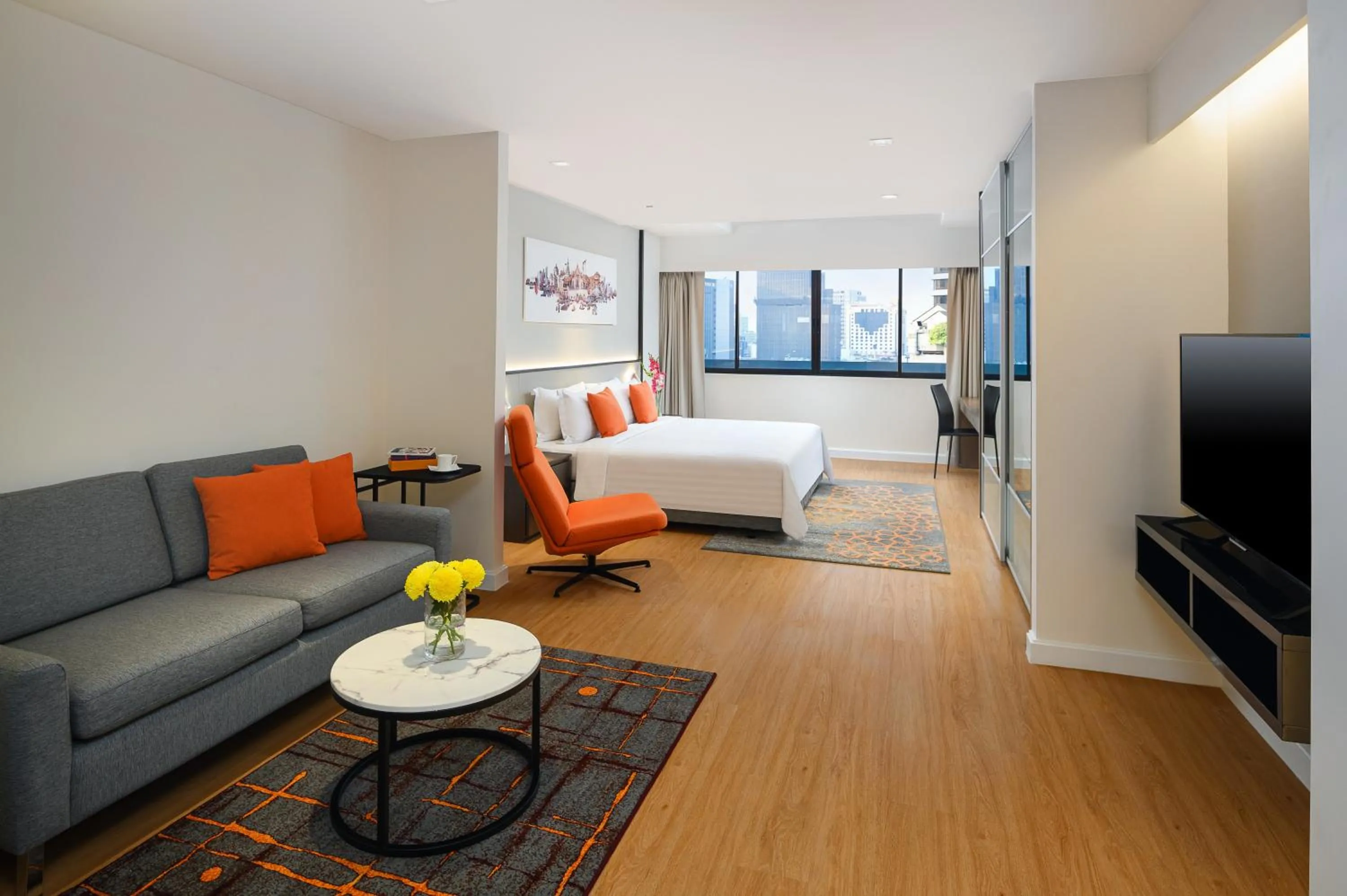 Studio Premier Suite in PARKROYAL Suites Bangkok