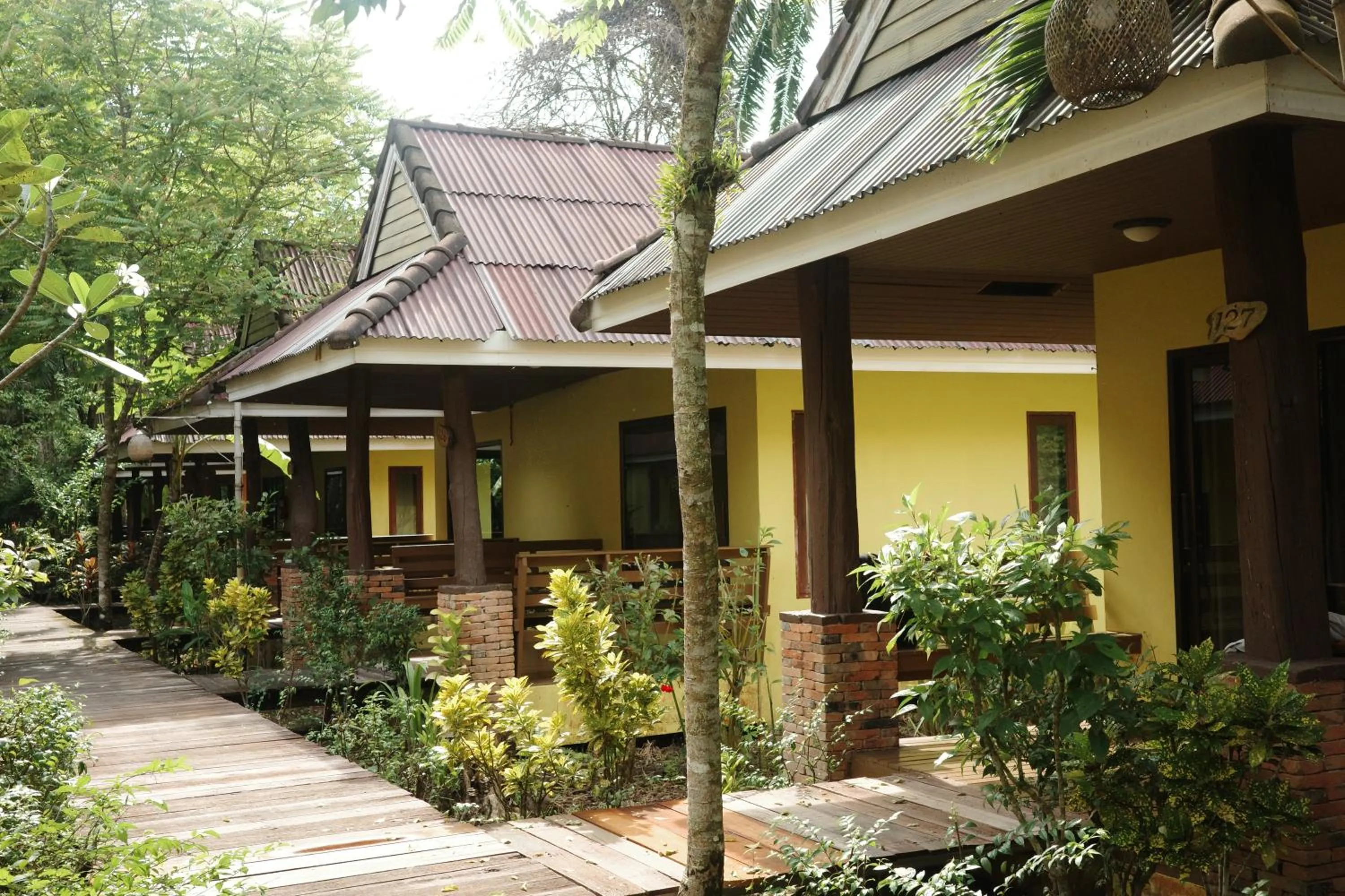 Twin Room with Garden View in Sunda Resort